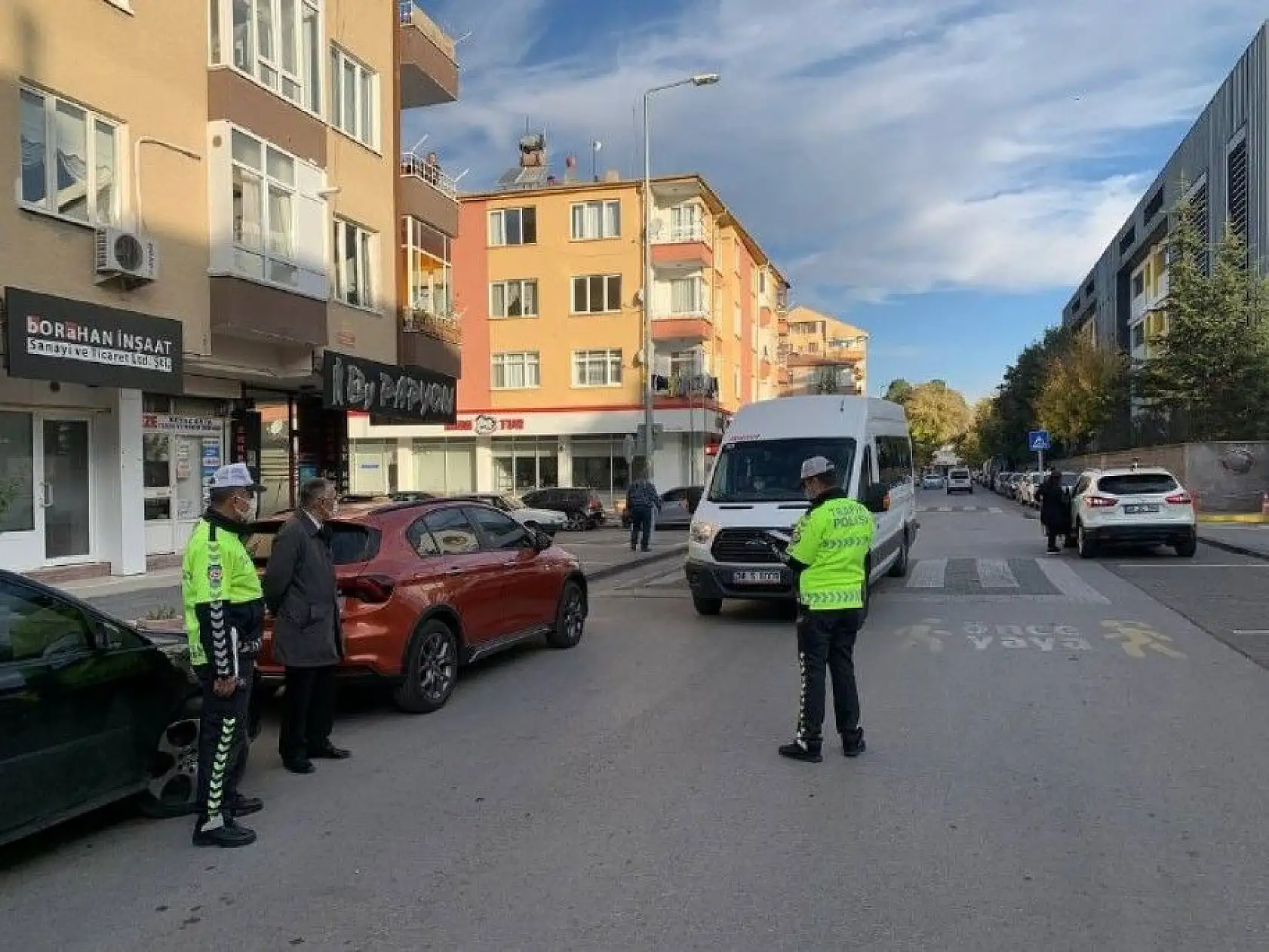 Okul servisleri denetlendi