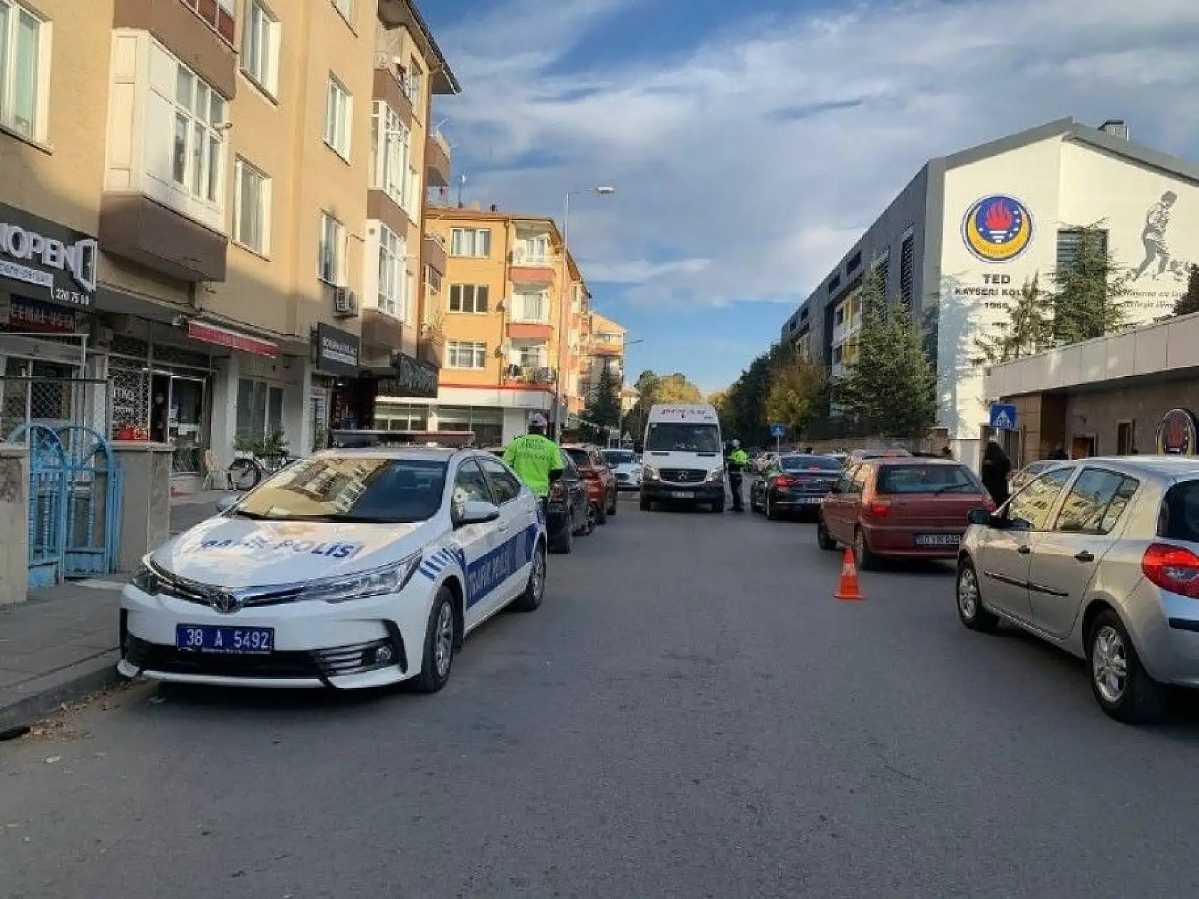 Okul servisleri denetlendi