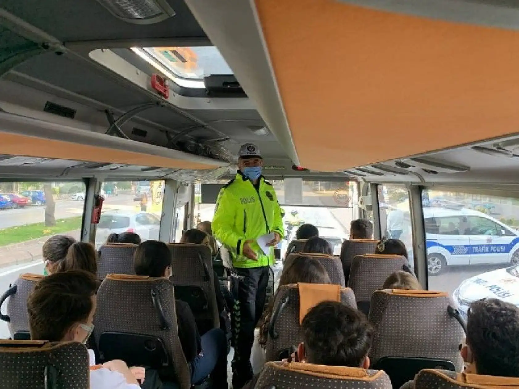 Okul servisleri denetlendi