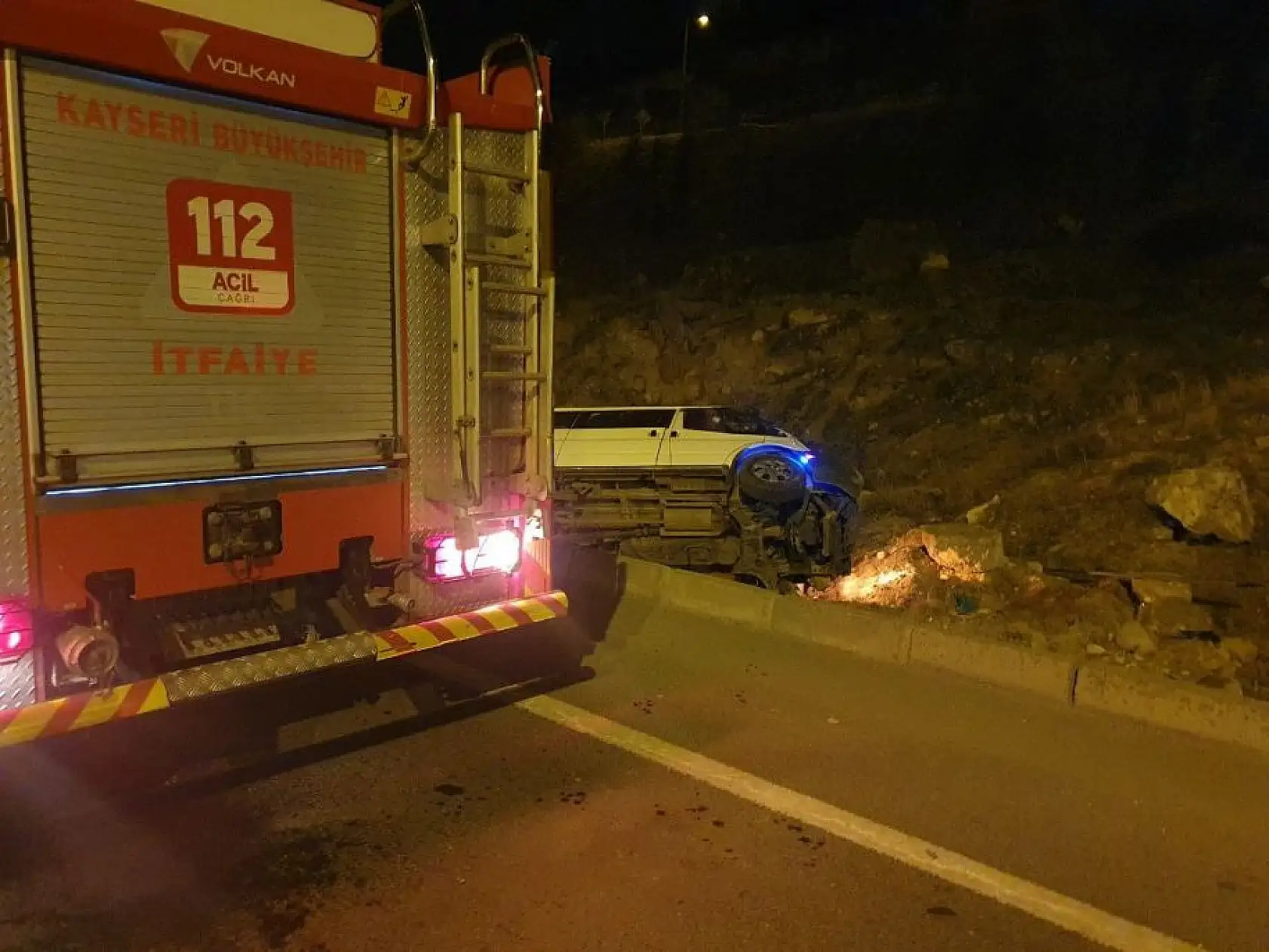 Sürücü ağır yaralandı