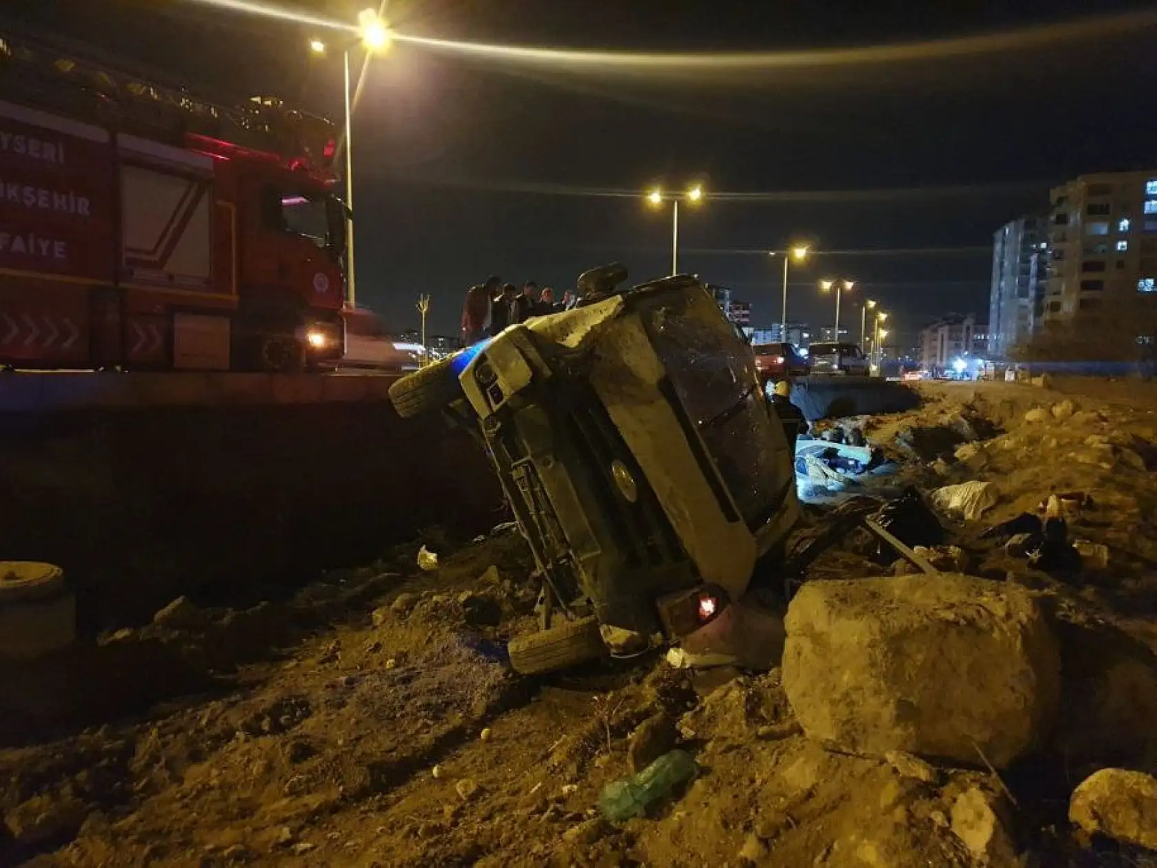 Sürücü ağır yaralandı