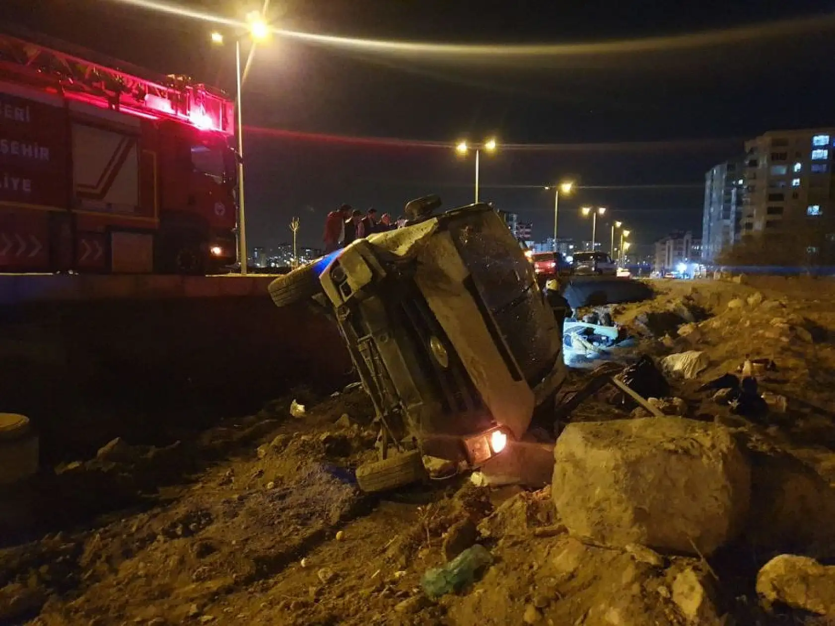 Sürücü ağır yaralandı