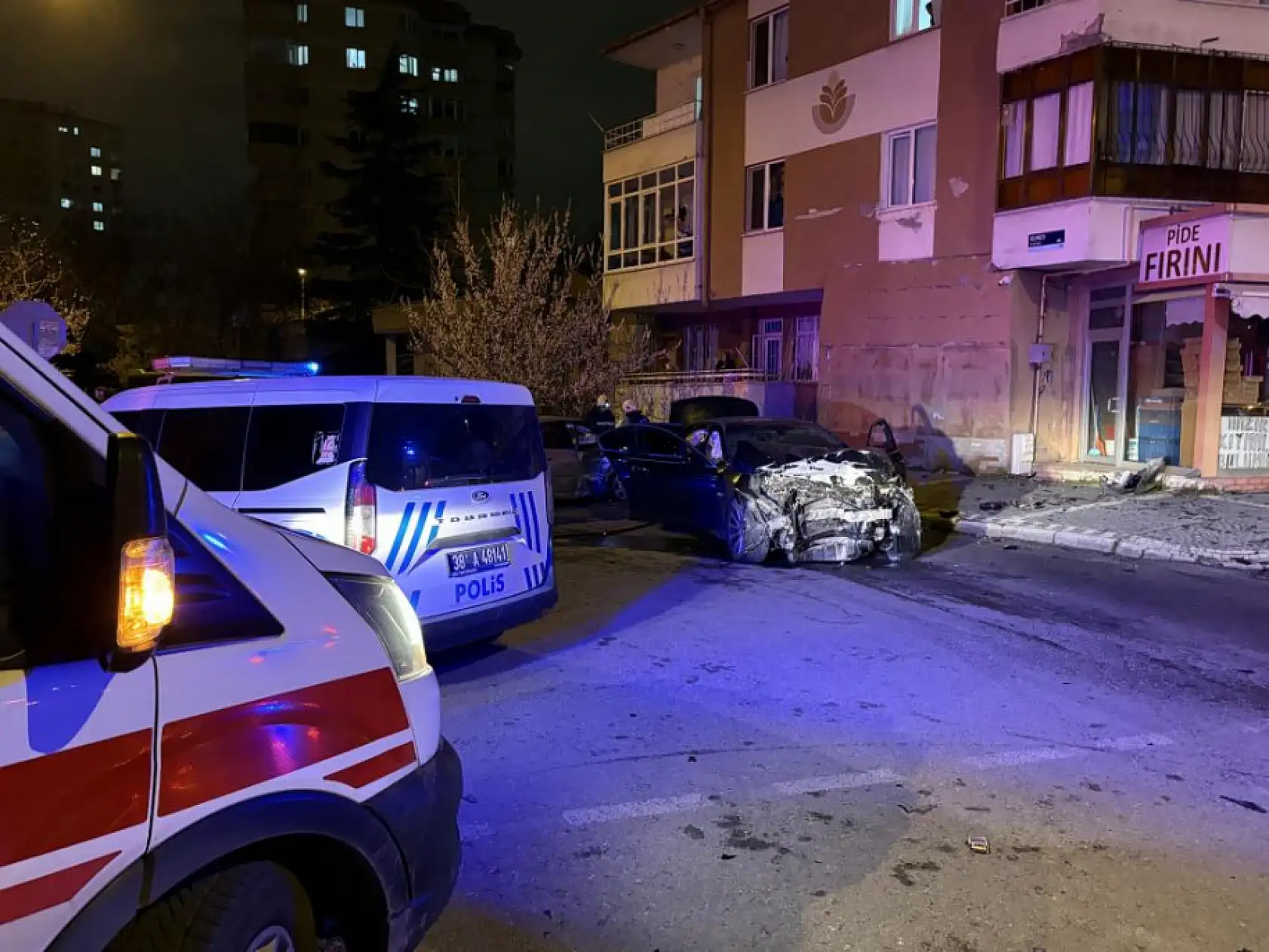 Kayseri'deki kazada bir kişi öldü!