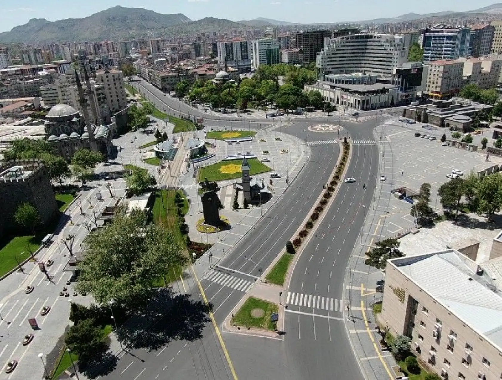 Kayseri'de sessiz bayram