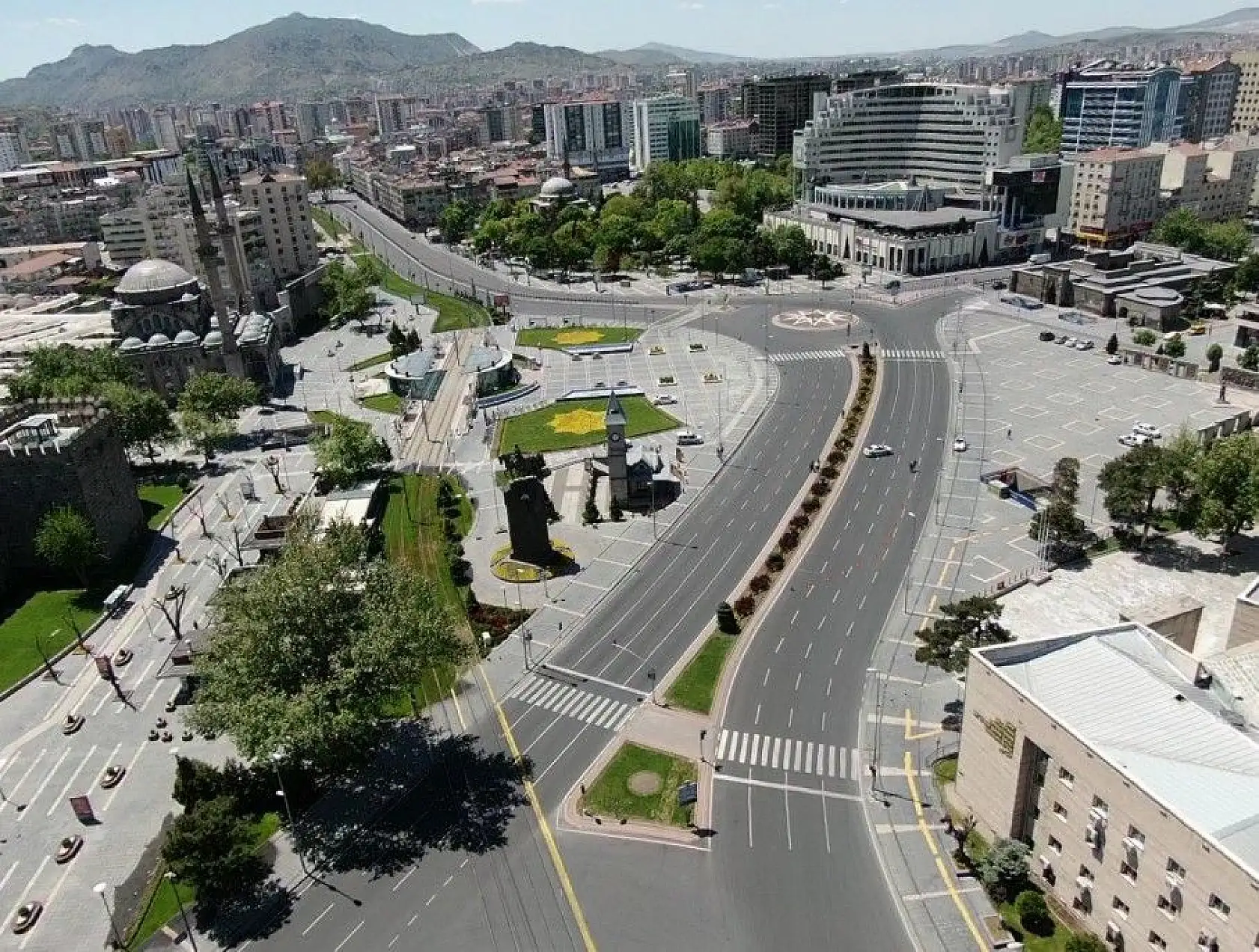 Kayseri'de sessiz bayram