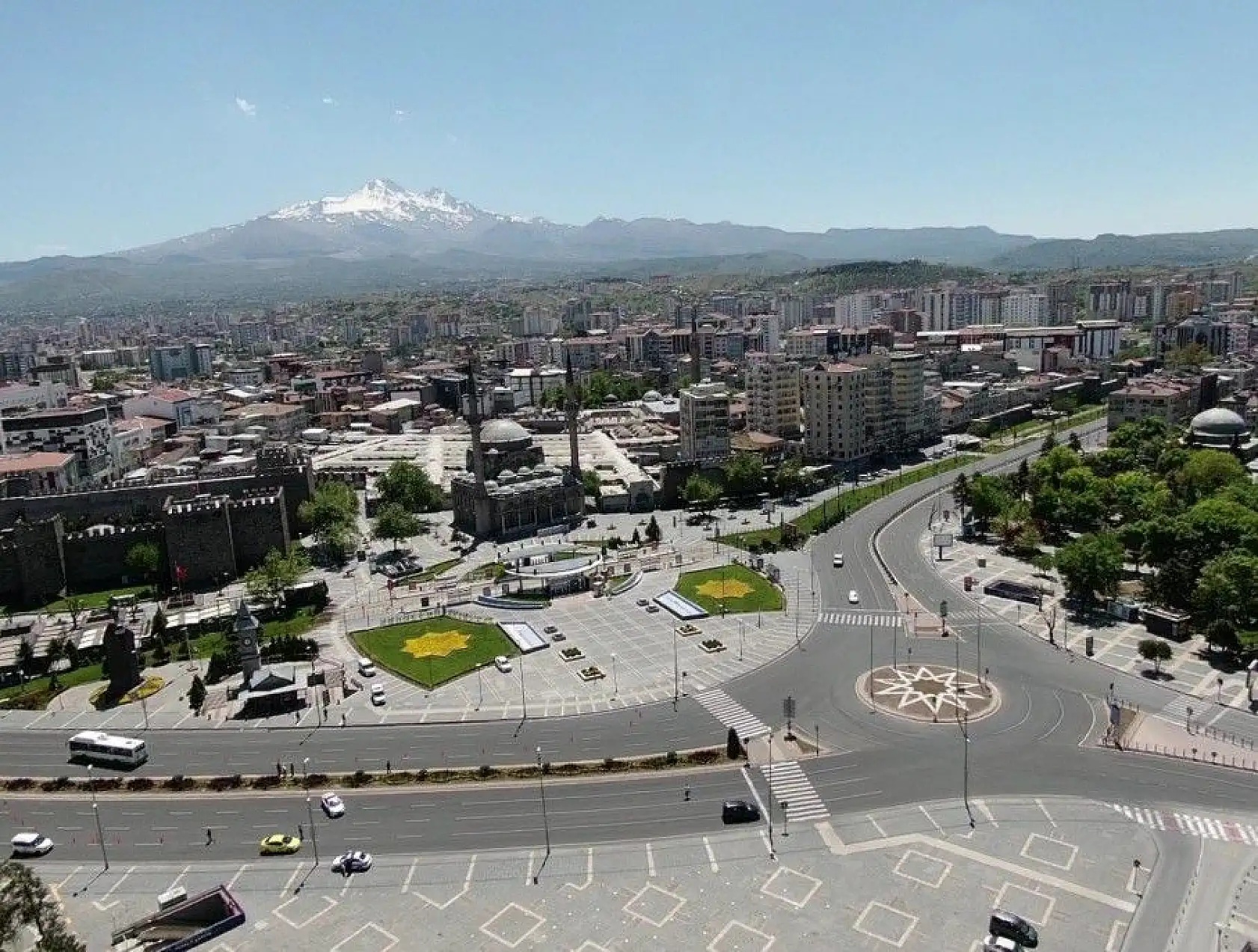 Kayseri'de sessiz bayram