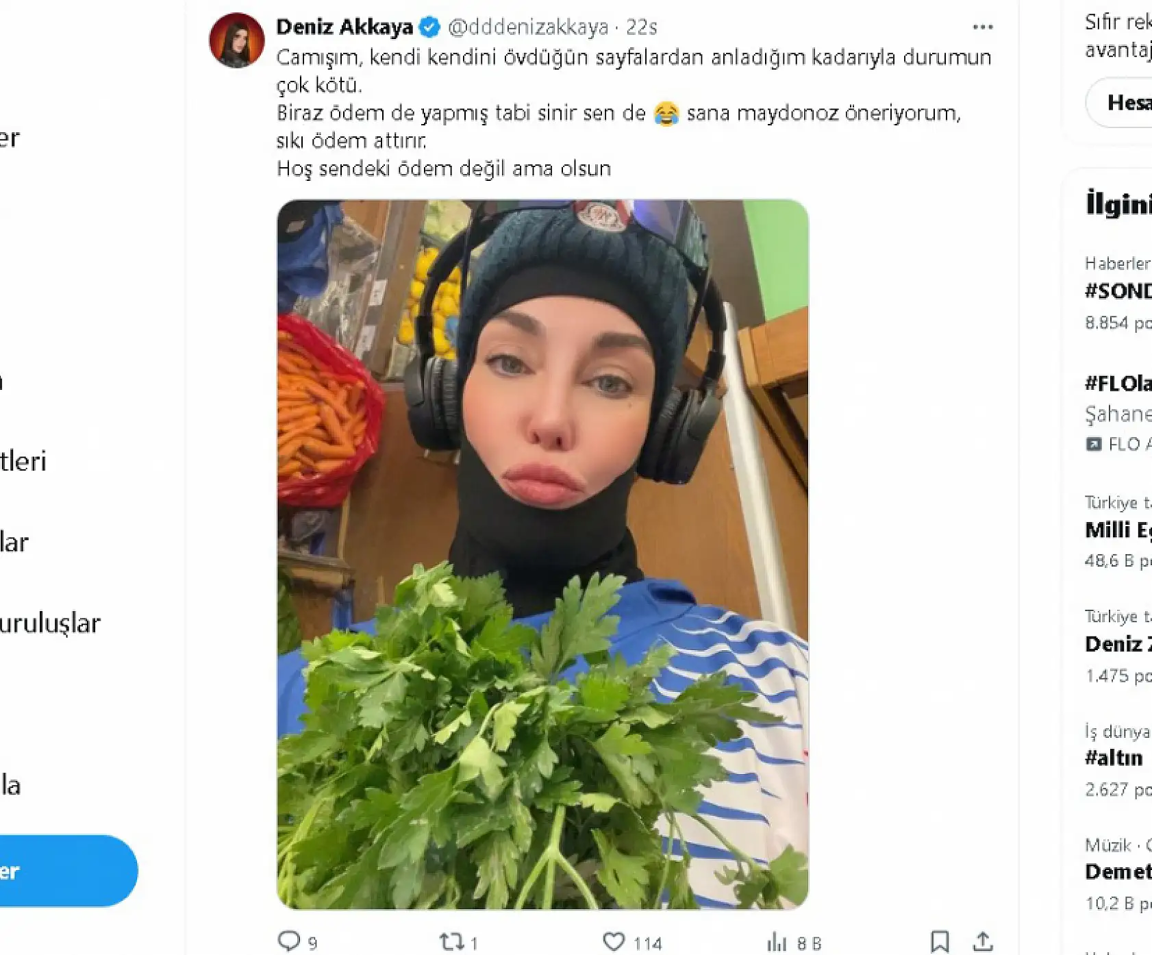 Kayserili ünlü isim paylaştı: Camışım!