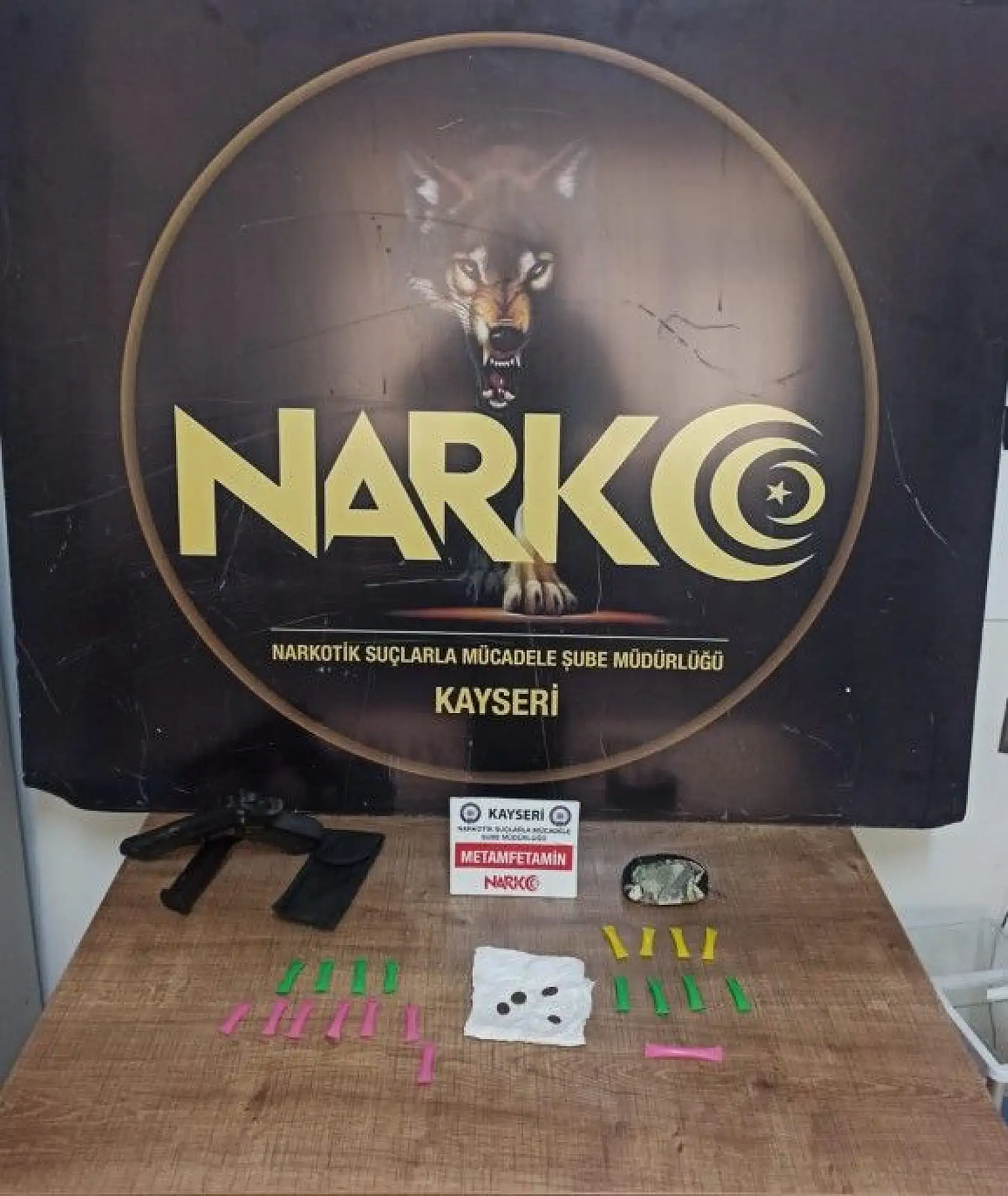 Uyuşturucu bakın nerede çıktı?