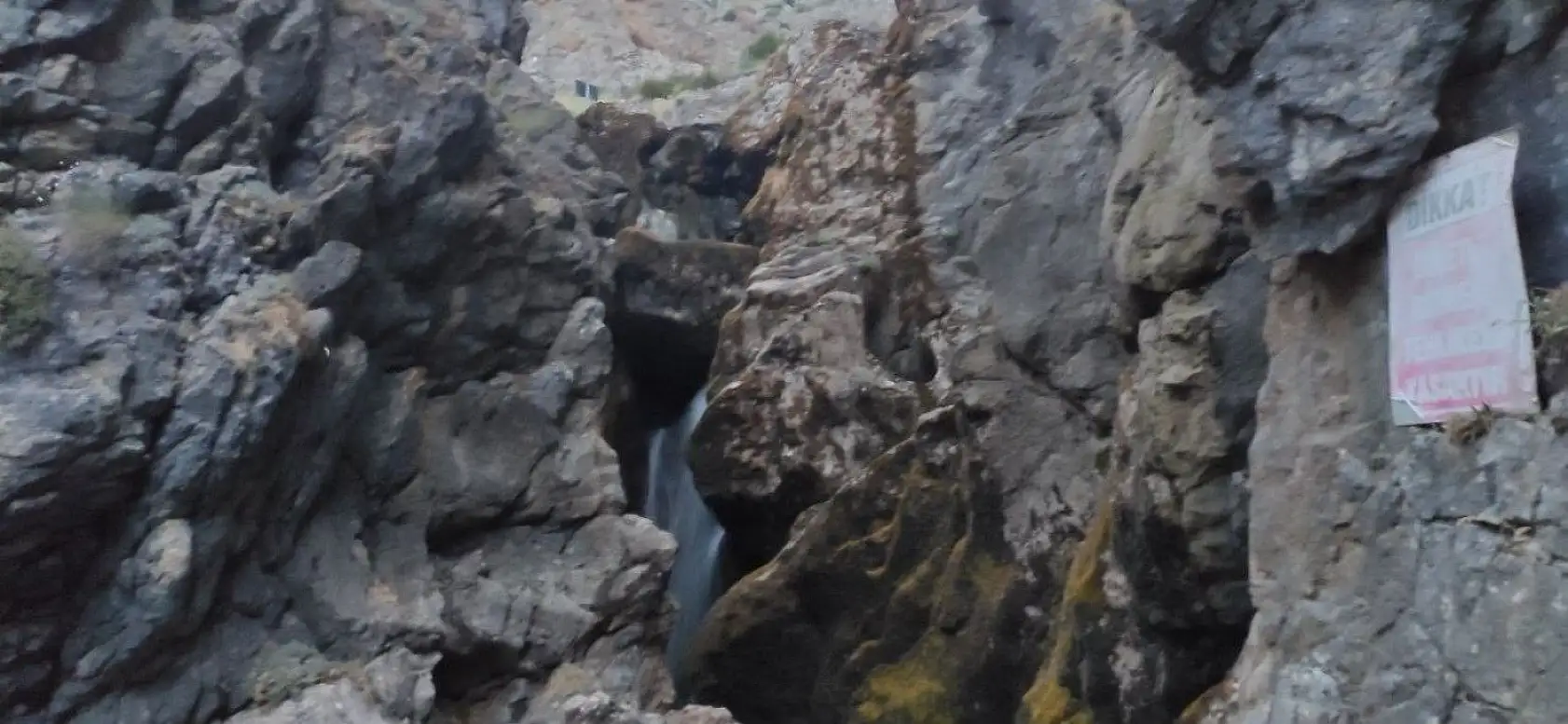 Homurlu Şelalesi de kuruma noktasına geldi