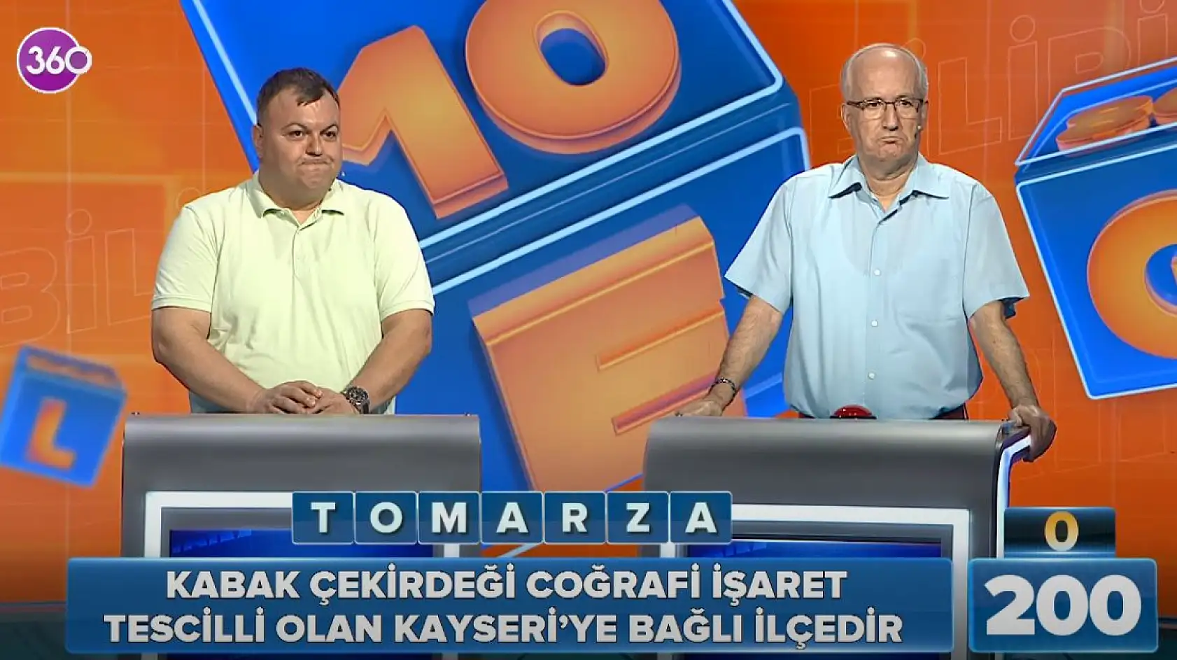 O yarışmada dikkat çeken anlar! Kayseri'nin lezzeti soruldu fakat cevap alınamadı