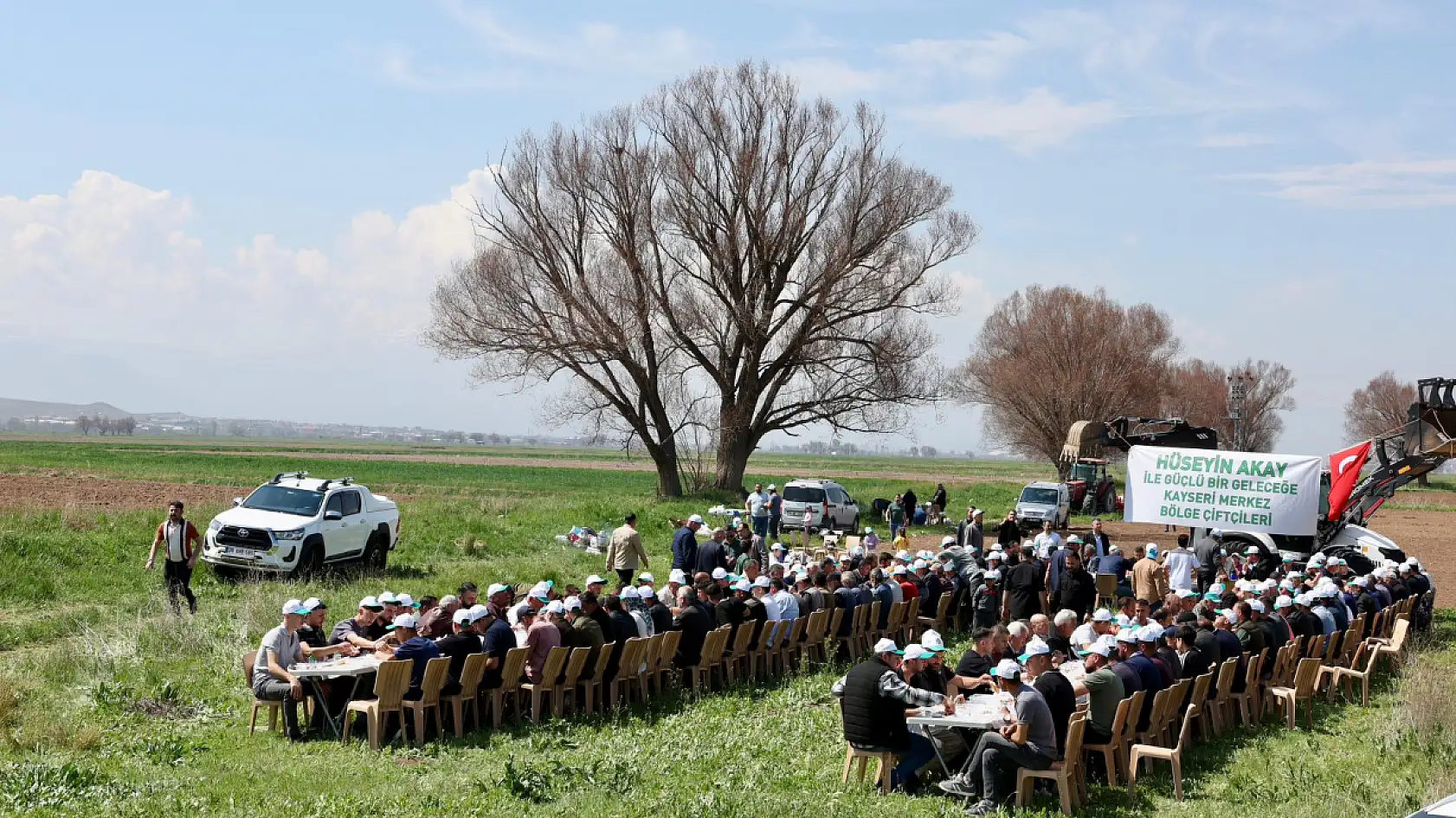 Kayseri Şeker'de siyasi parti genel başkanlarına taş çıkartan seçim çalışması! Böylesi görülmedi
