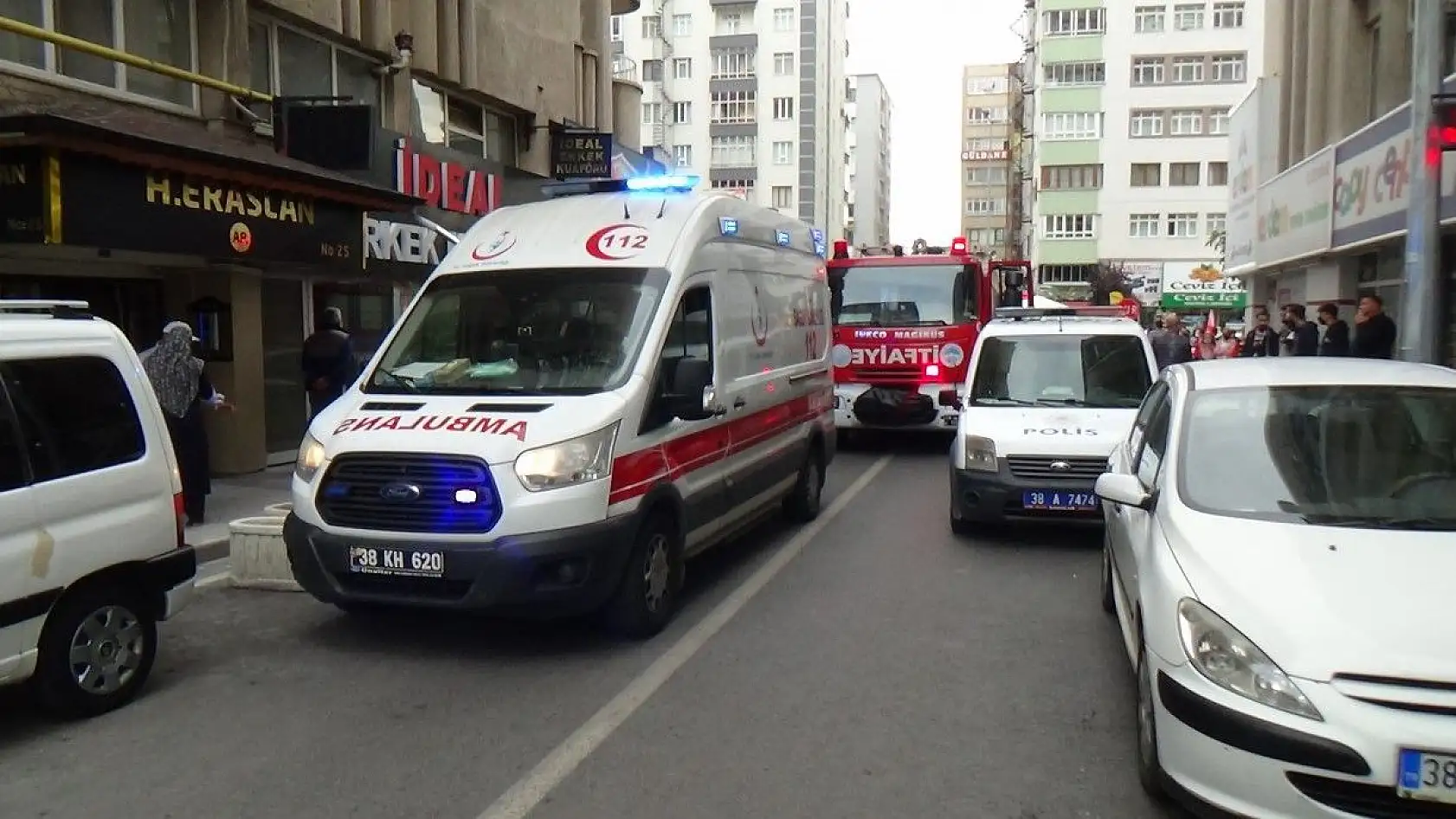 Bina görevlisinin feci sonu