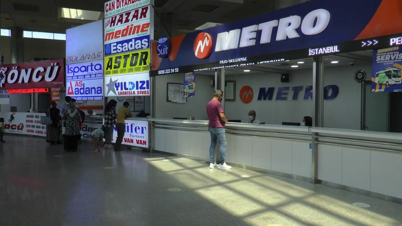 Otobüsçü esnafı memnun değil
