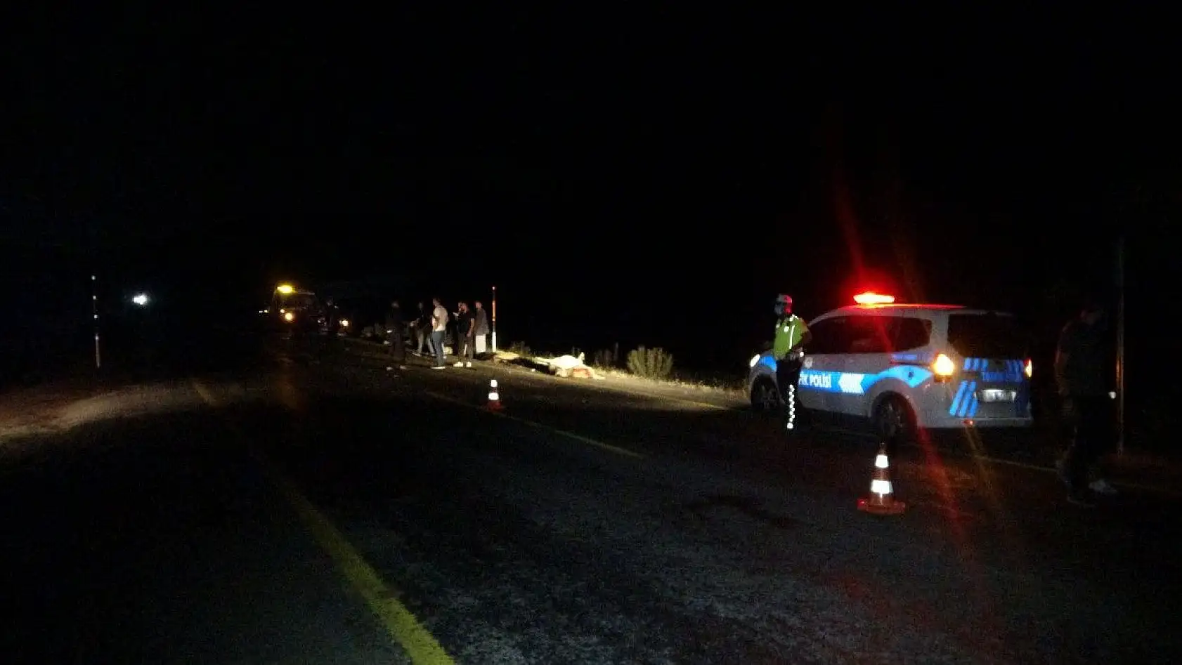 Otomobil sürüye daldı:13 koyun telef oldu