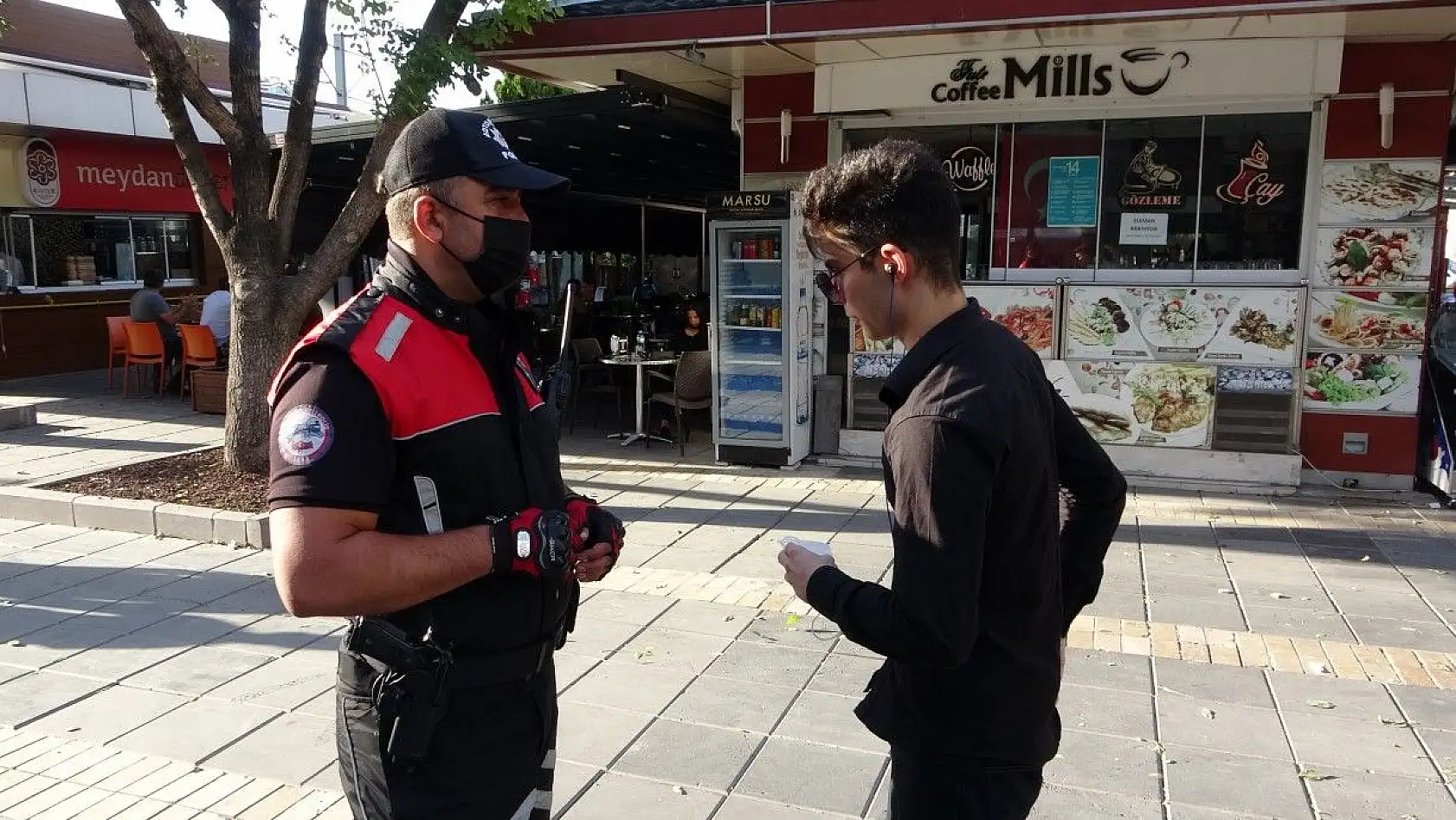 Polisten drone ile korona virüs denetimi