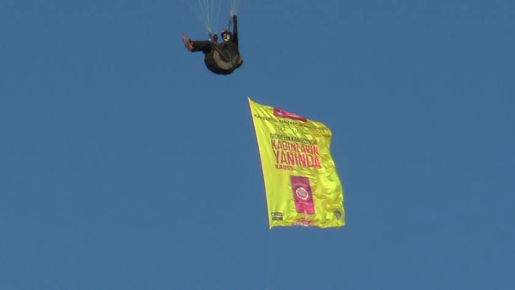 Kadına şiddete farkındalık!