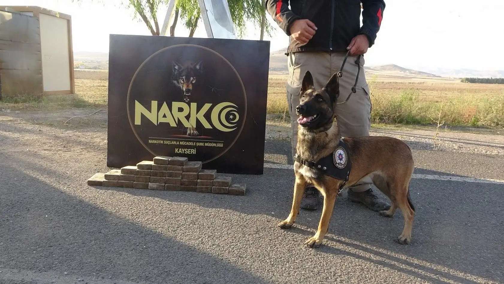 Kayseri'de 1.5 milyon TL' değerinde eroin ele geçirildi