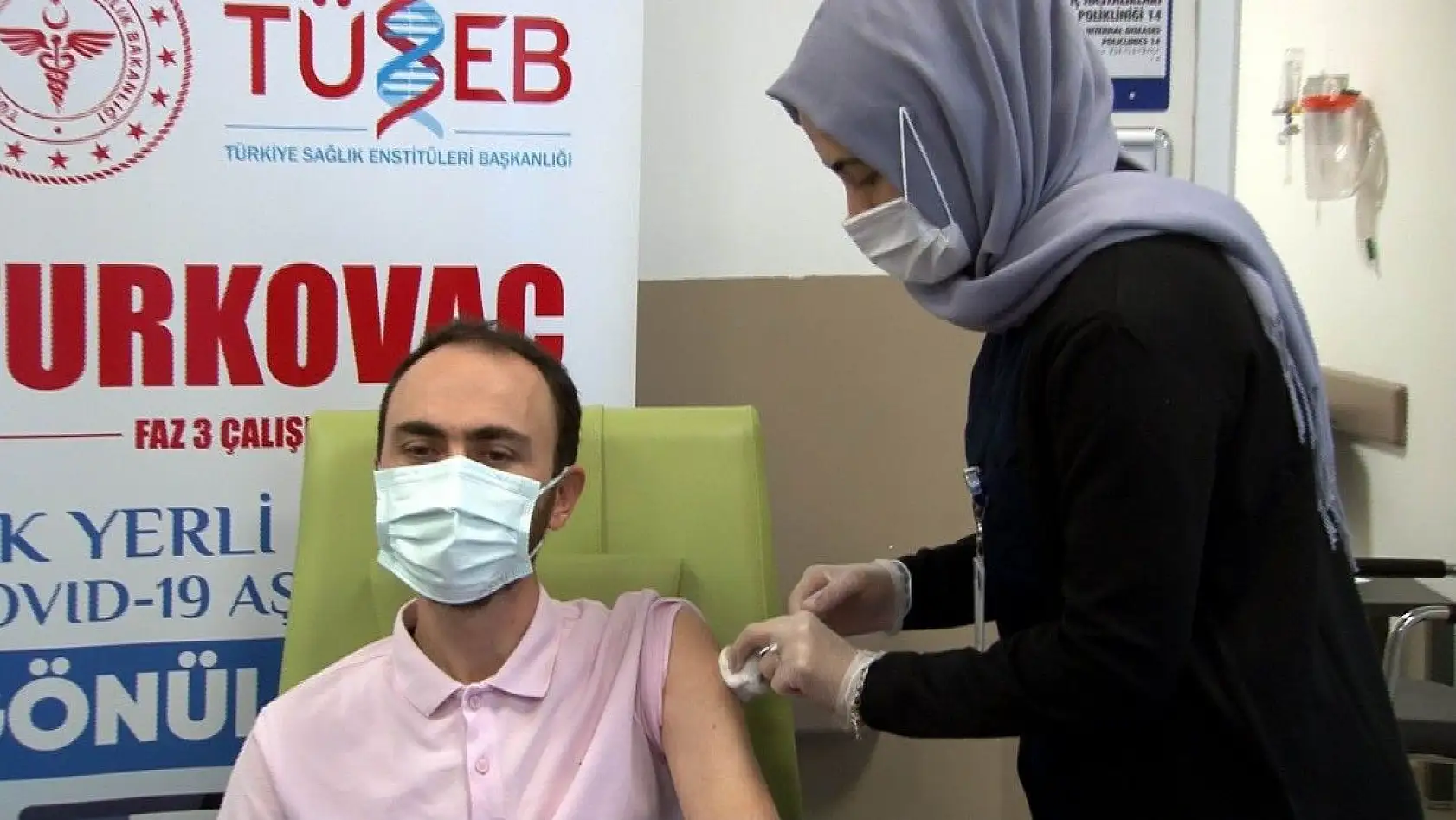 Turkovac'ın hatırlatma dozu uygulandı