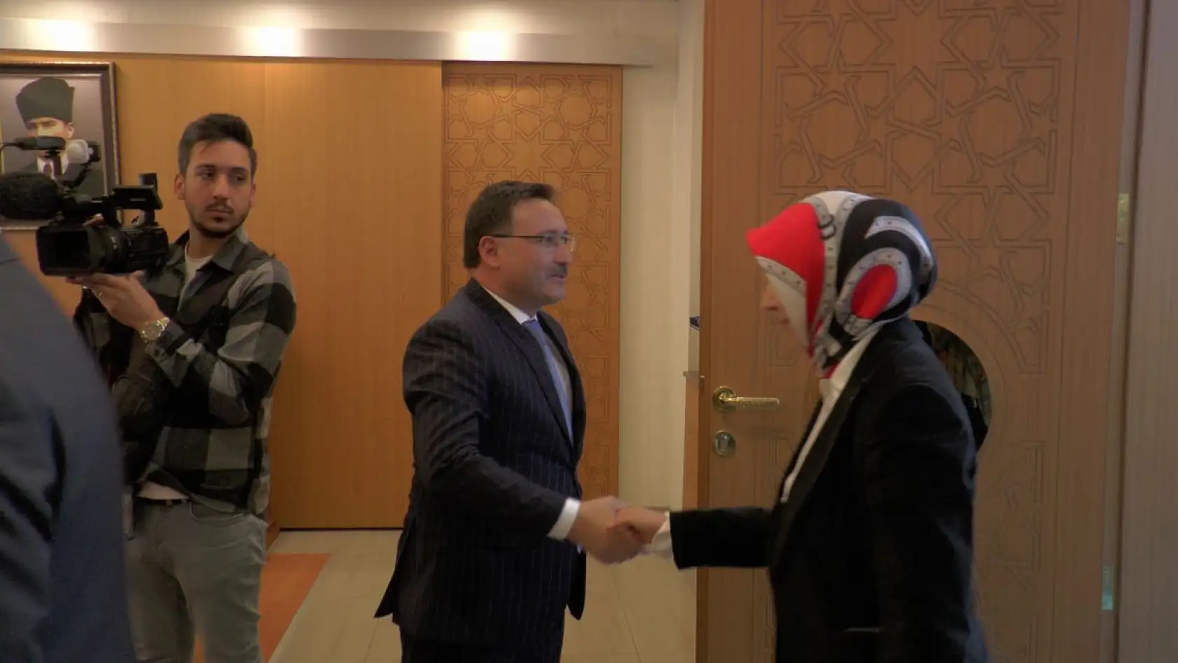 Asker selamlı karşılama