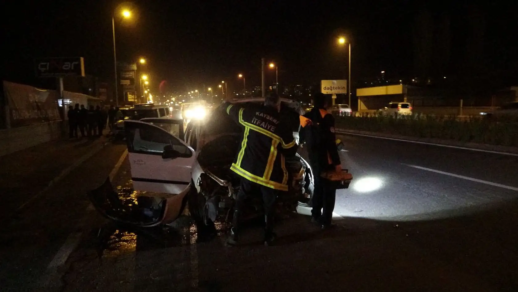 Cırgalan'da feci kaza: 1 ağır yaralı var
