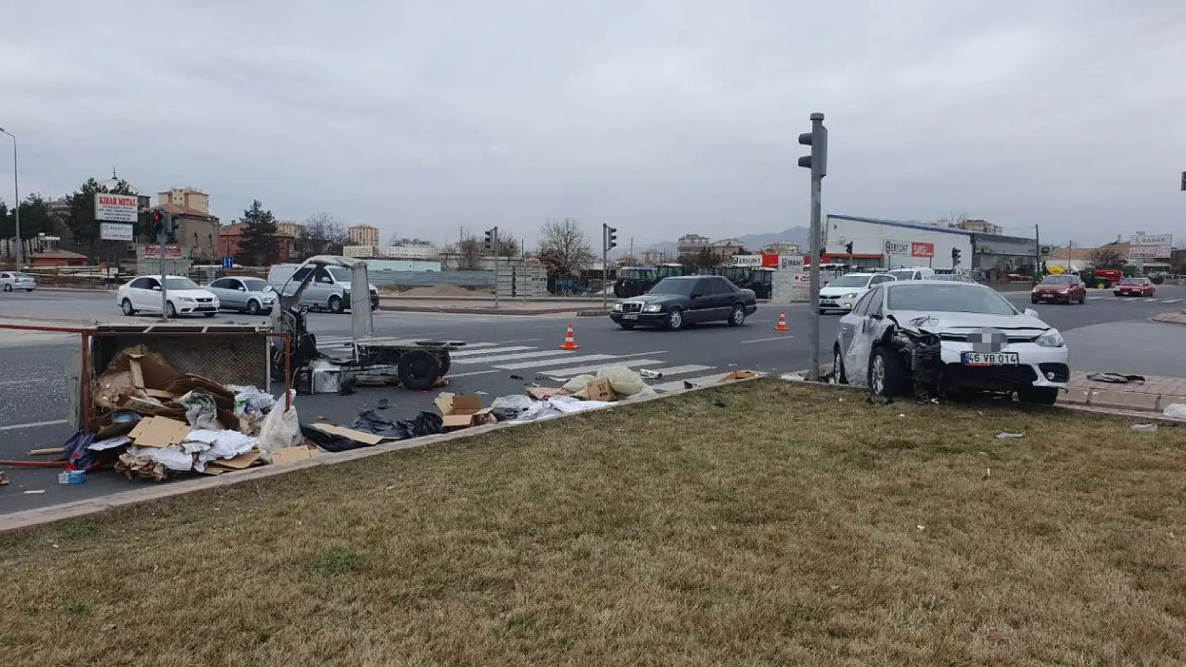 Trafik kazası: 1 kişi hayatını kaybetti