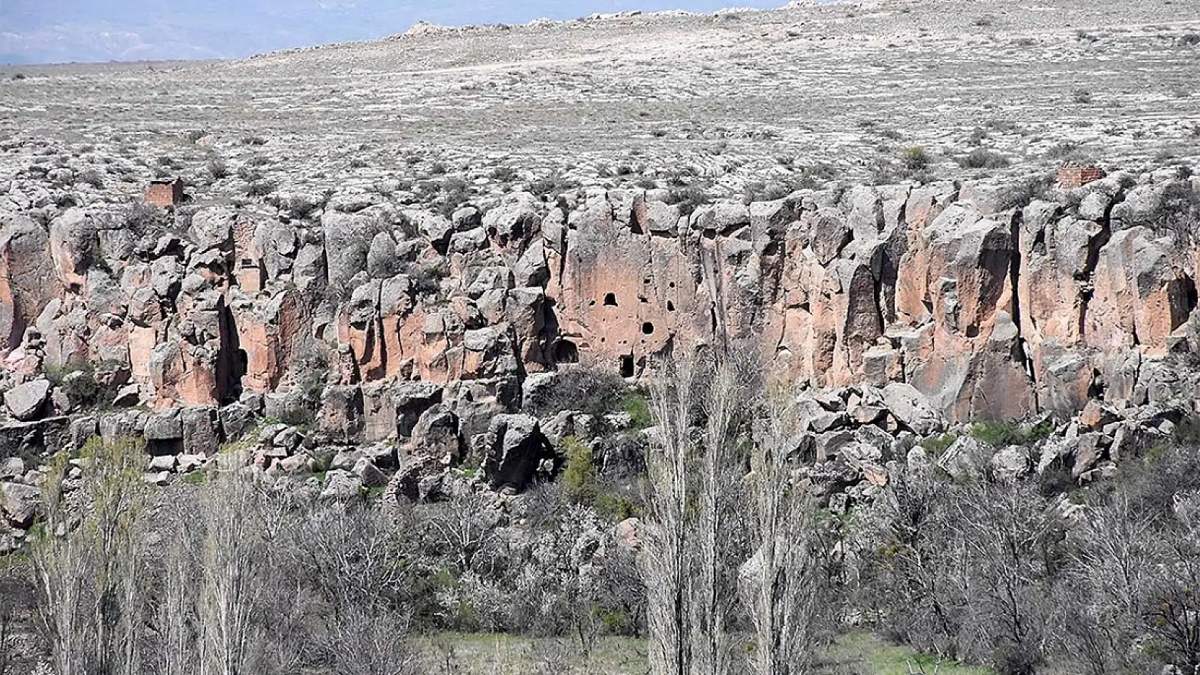 Kayseri'nin gizemli vadisi... İçinde neler var neler