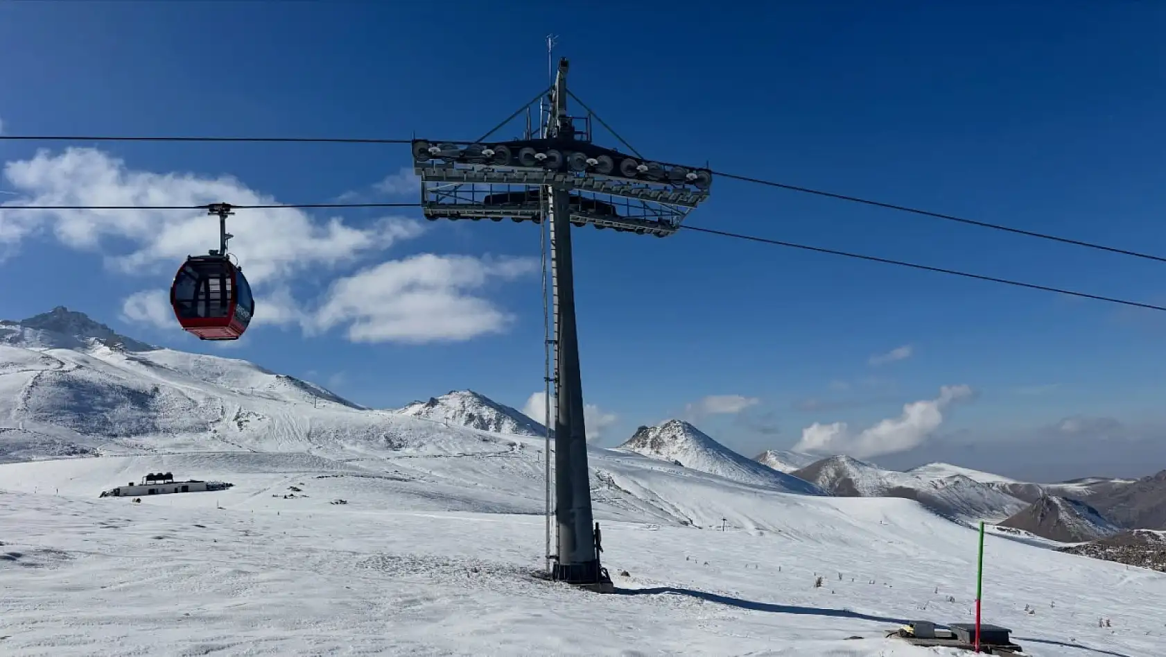 İç Anadolu'nun zirvesinden kartpostallık görüntüler