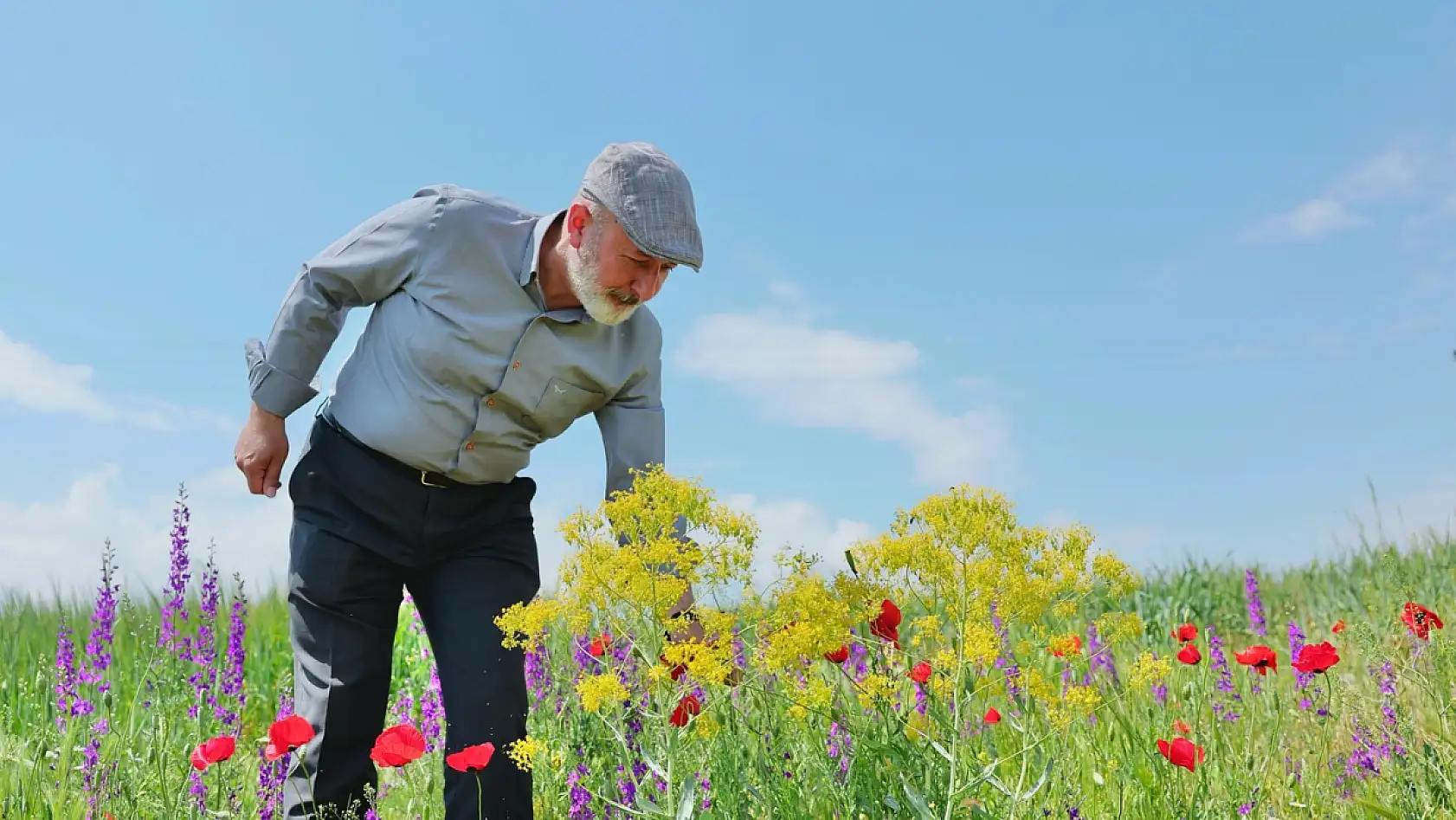 Kayseri'de kırlarda gezen Başkan kim?