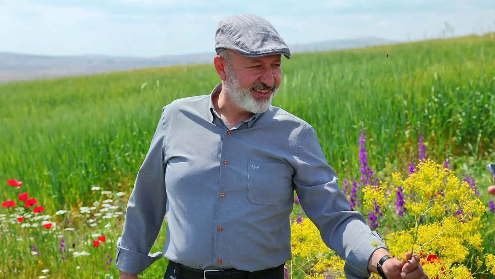 Kayseri'de kırlarda gezen Başkan kim?