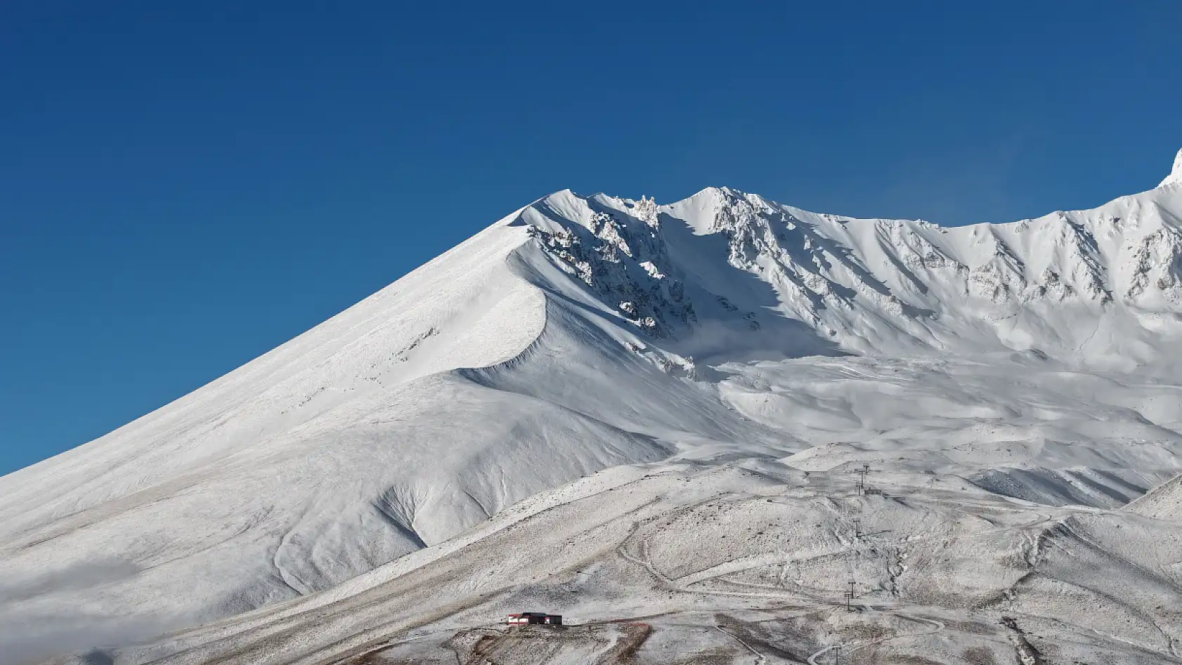 Erciyes'te muhteşem görüntüler