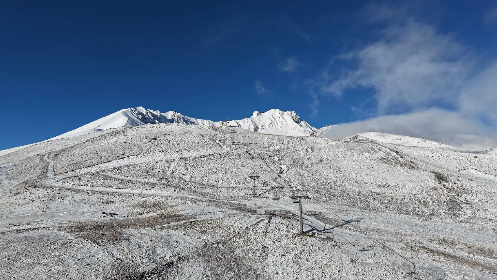 Erciyes'te muhteşem görüntüler