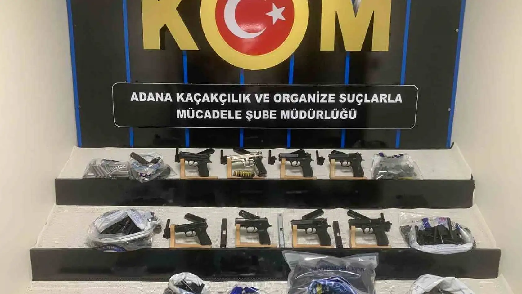 Adana'da silah üretimi yapılan iki eve operasyon: 5 gözaltı