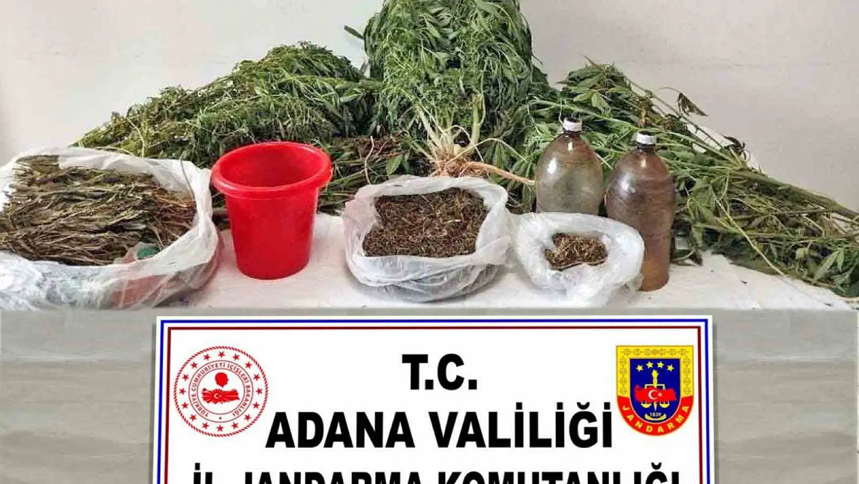 Adana'da uyuşturucu ile mücadele, 1 şüpheli yakalandı
