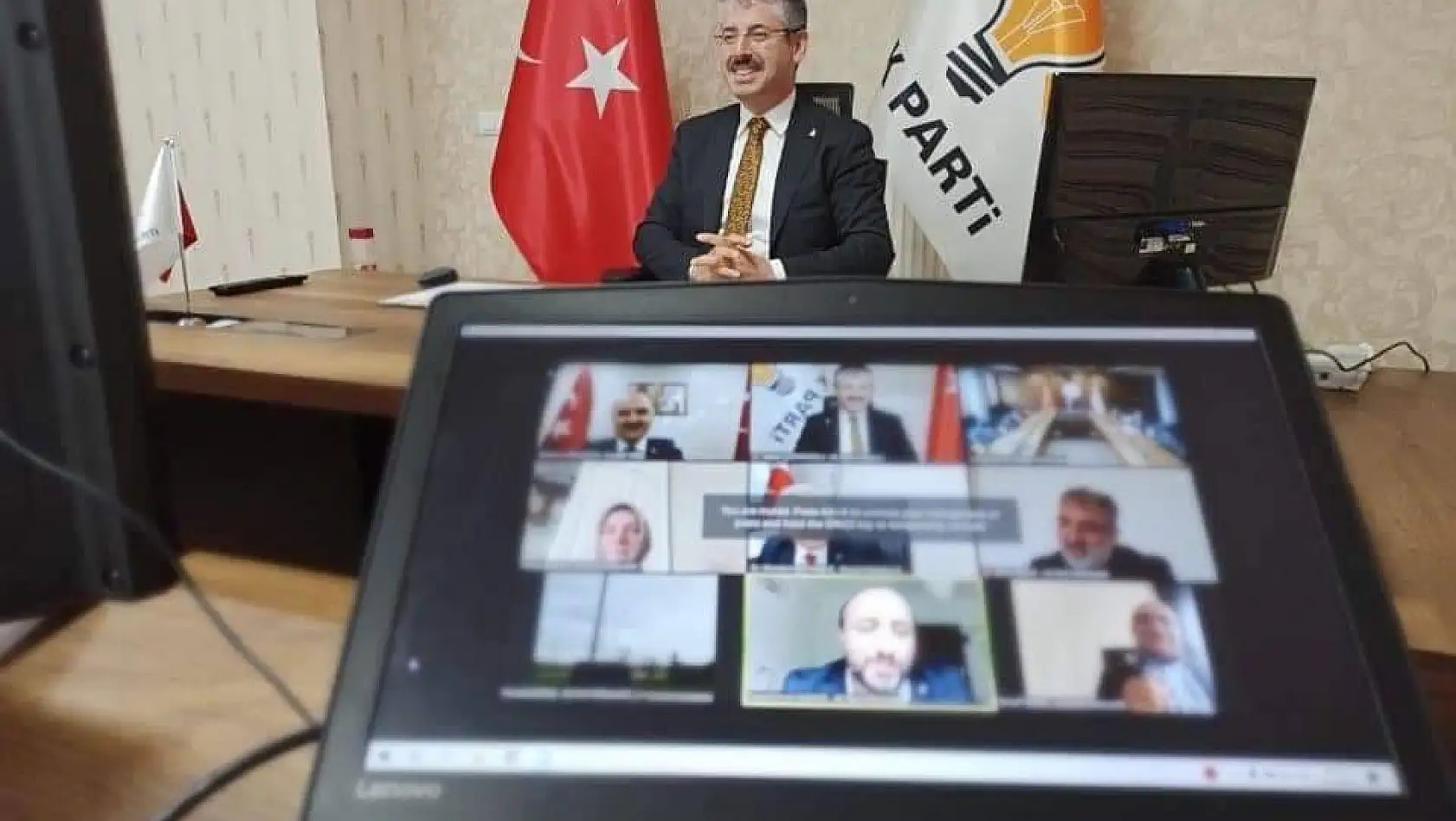 AK Parti İl Başkanı Çopuroğlu o görüşme sonrası müjdeyi verdi