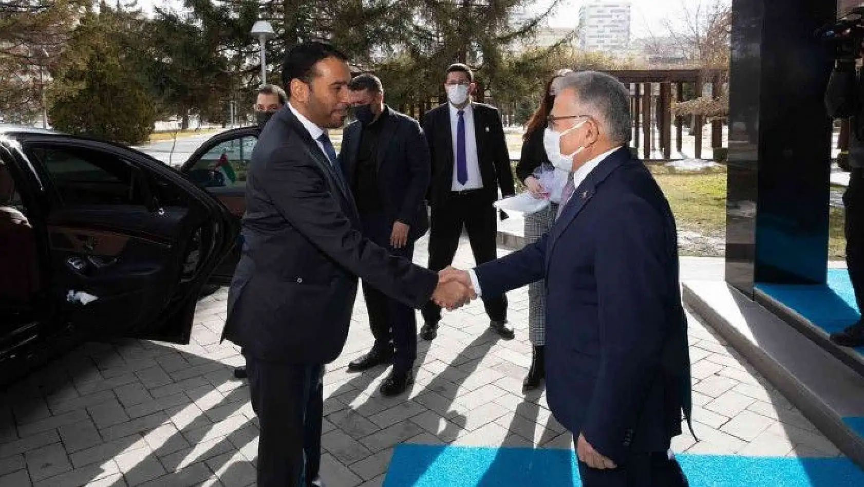 BAE Ankara Büyükelçisi'nden Başkan Büyükkılıç'a ziyaret