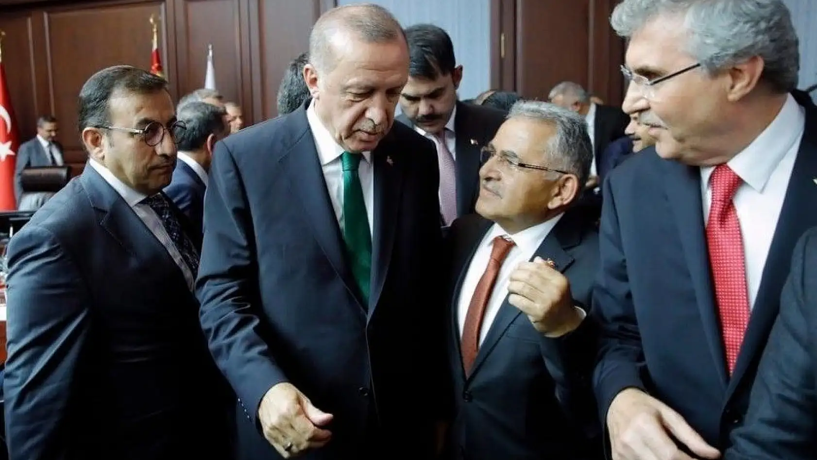 Başkan Büyükkılıç, Cumhurbaşkanı Erdoğan ile görüştü
