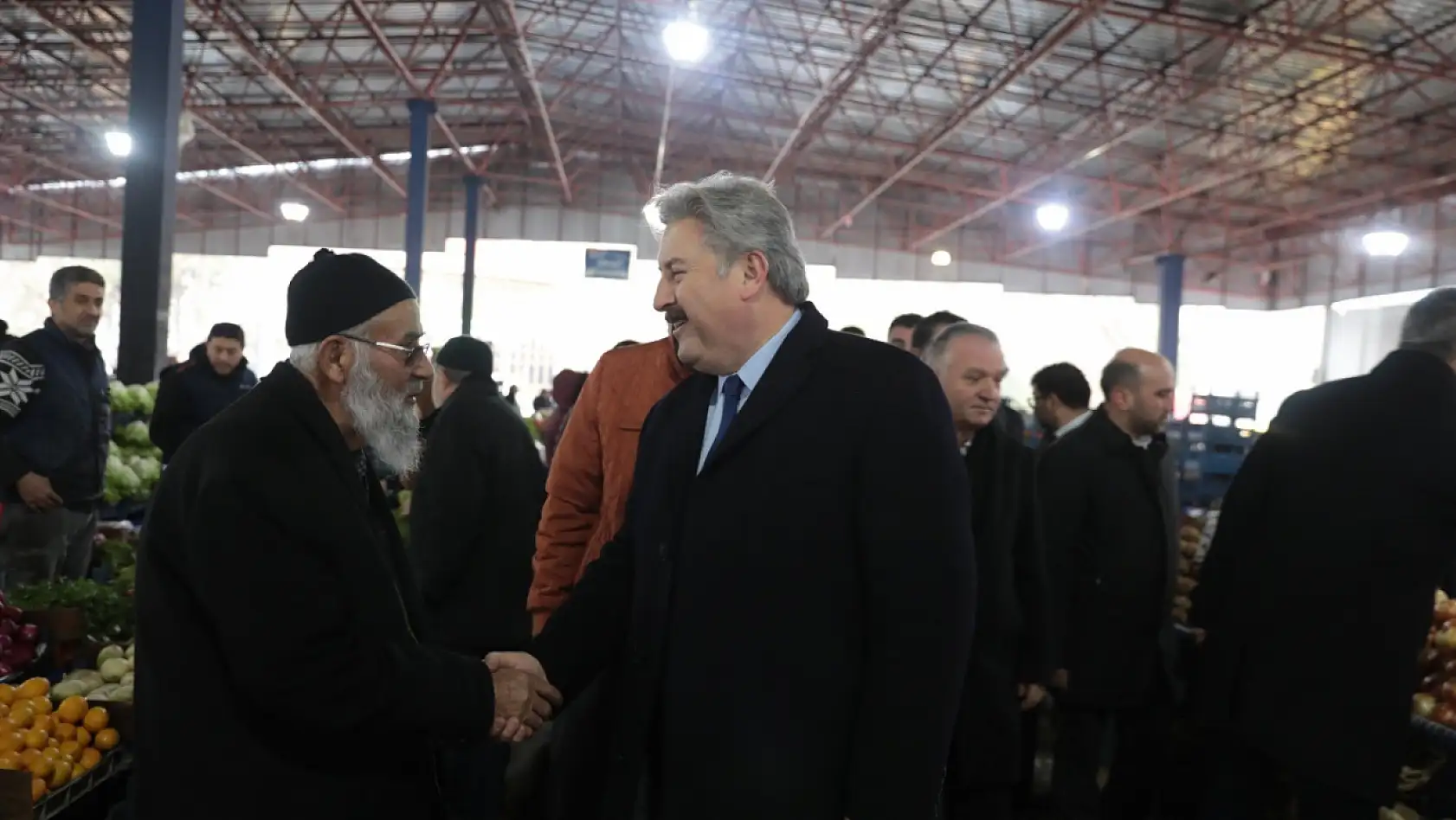 Başkan Palancıoğlu'ndan esnaf ziyareti