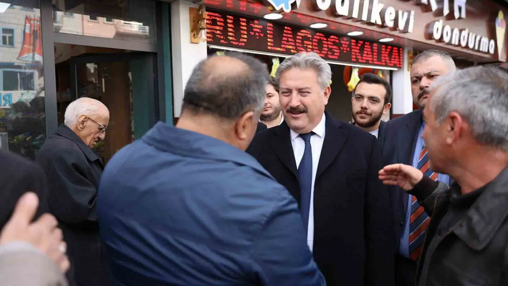Başkan Palancıoğlu esnaf ziyaretinde