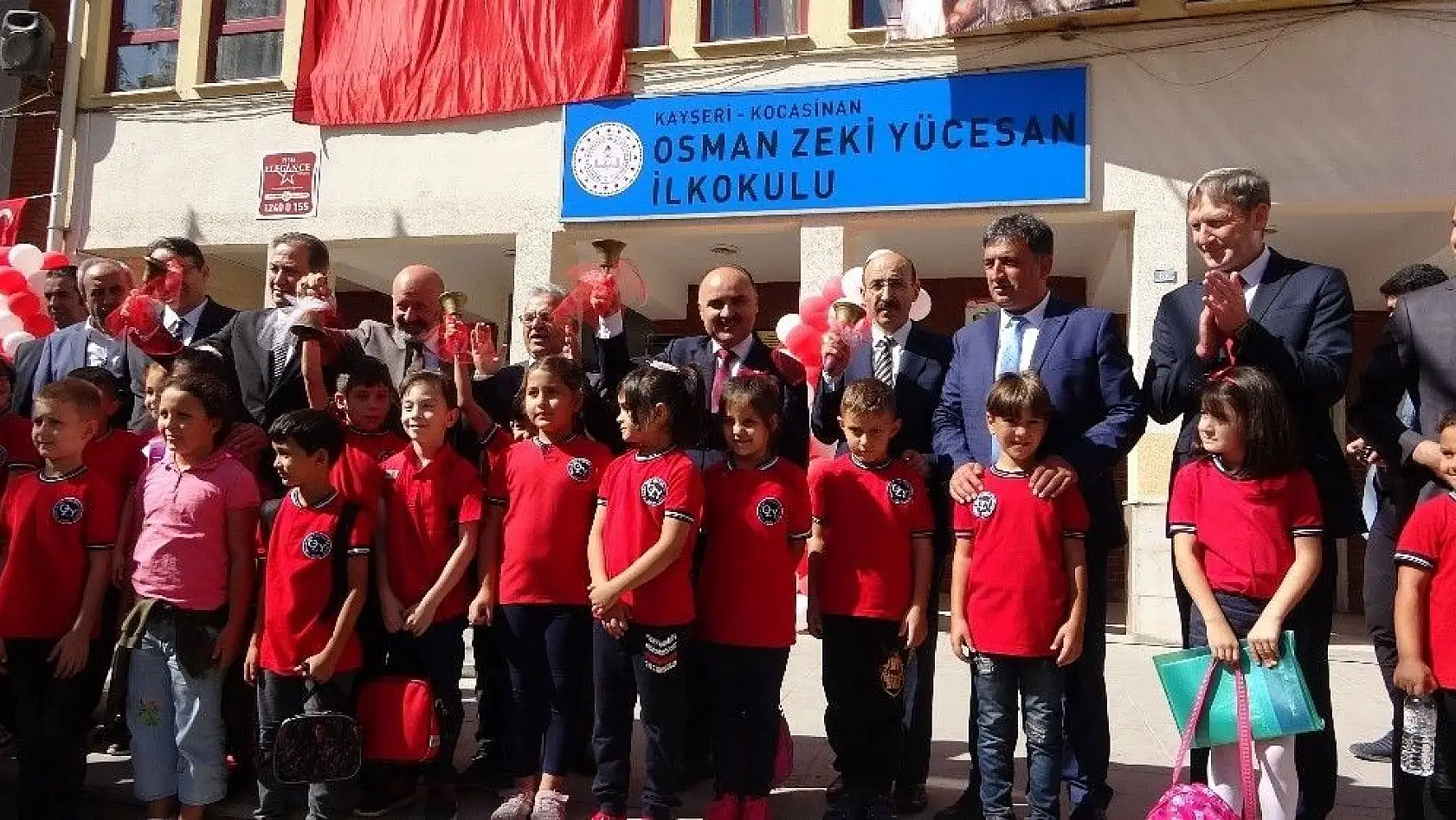 Kayseri'de 309 bin öğrenci için ilk ders zili çaldı