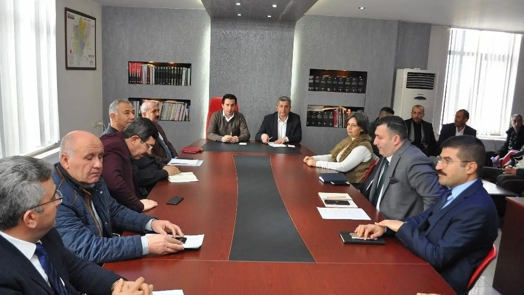 Bünyan'da Ocak Ayı Muhtarlar Toplantısı yapıldı
