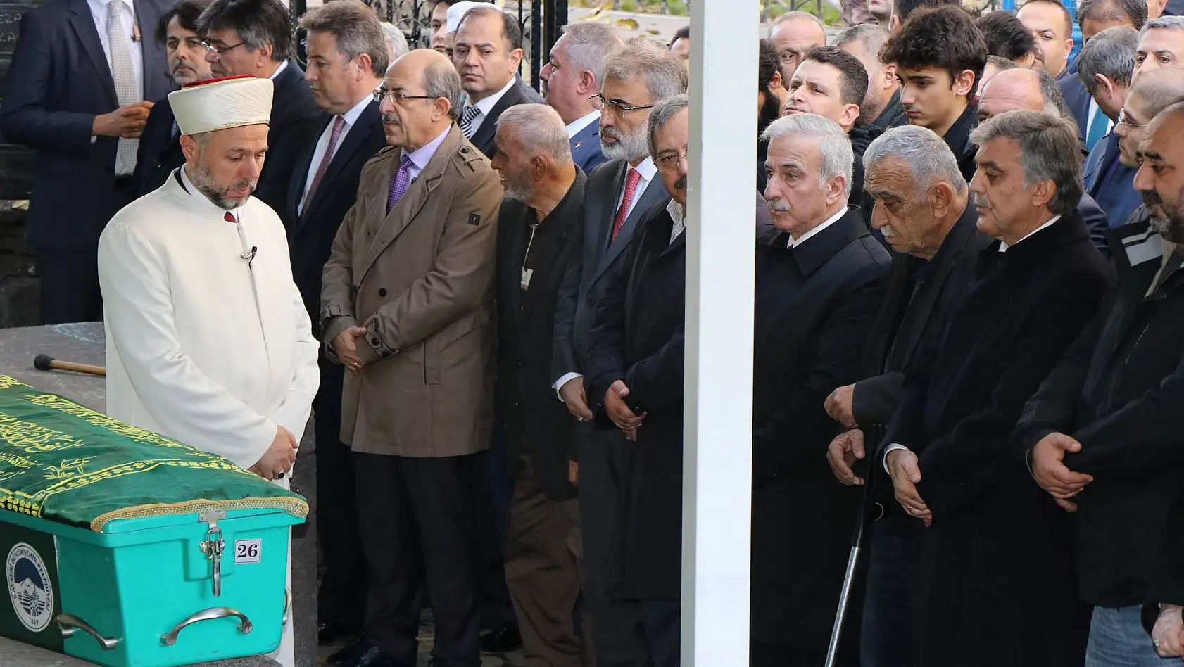 11. Cumhurbaşkanı Abdullah Gül'ün amcası son yolculuğuna uğurlandı