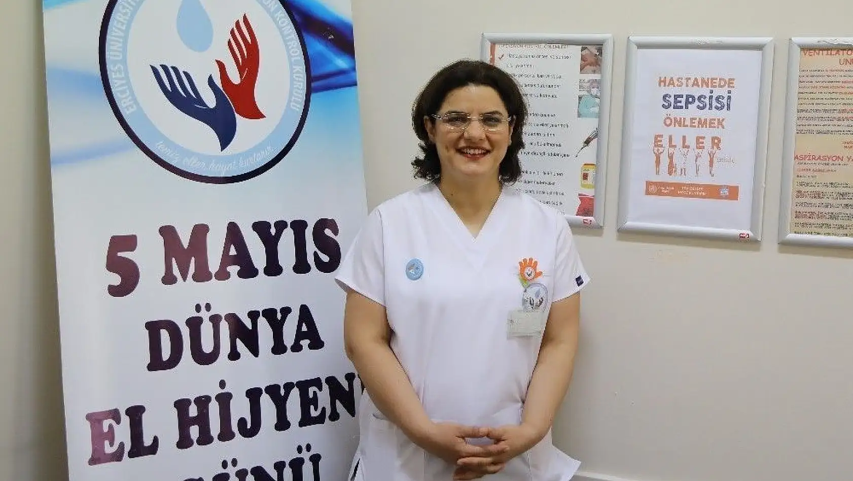 ERÜ Hastaneleri'nde '5 Mayıs Dünya El Hijyeni Günü' Etkinliği Düzenlendi