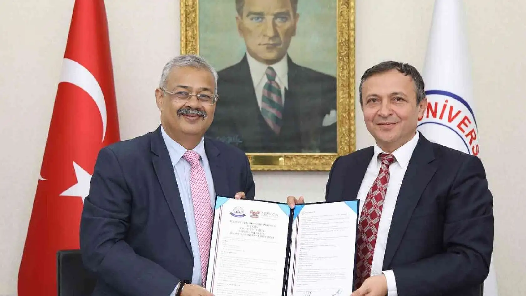 ERÜ ile Ajeenkya işbirliği protokolü imzalandı