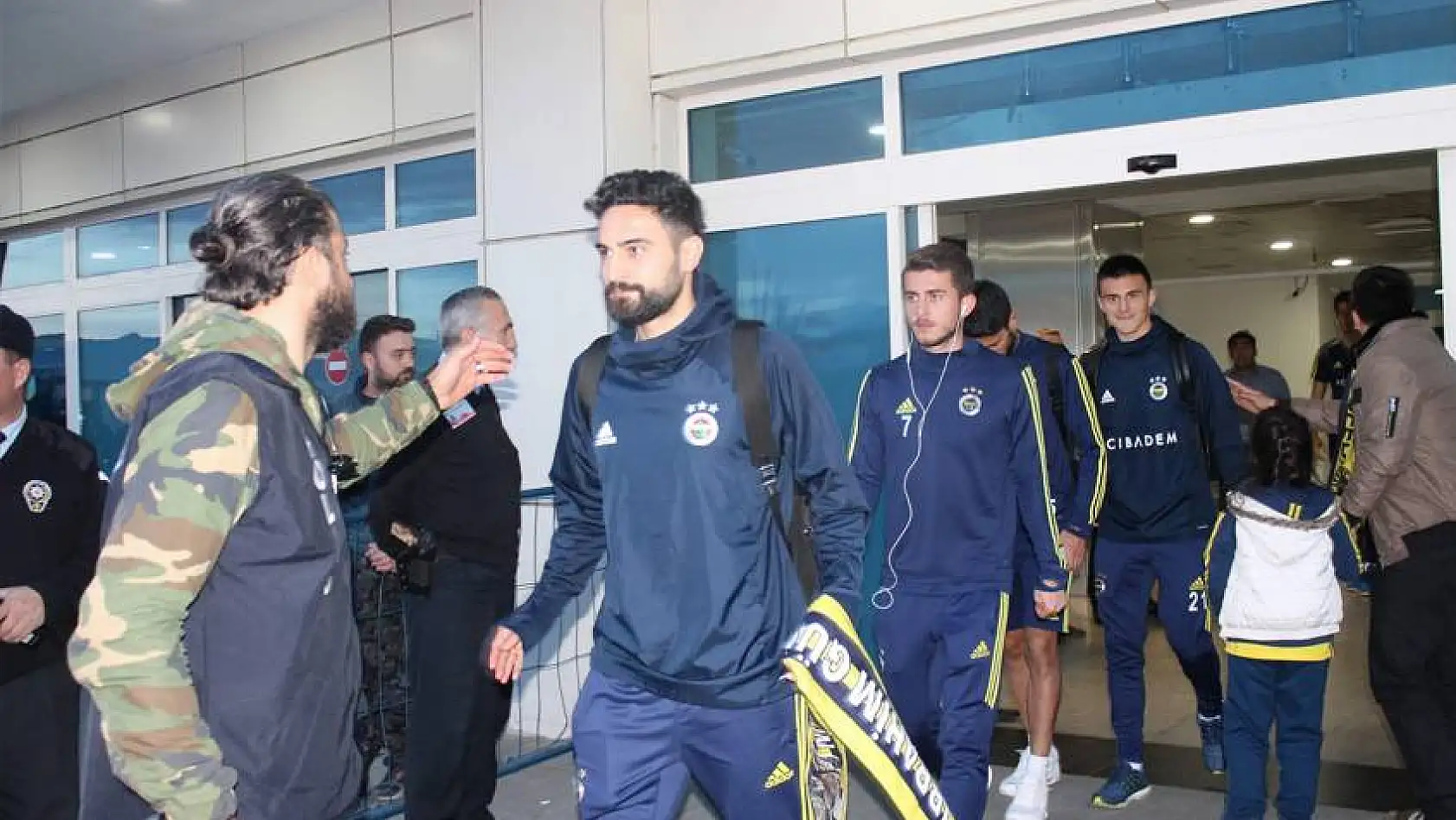 Fenerbahçe Kafilesi Kayseri'ye geldi