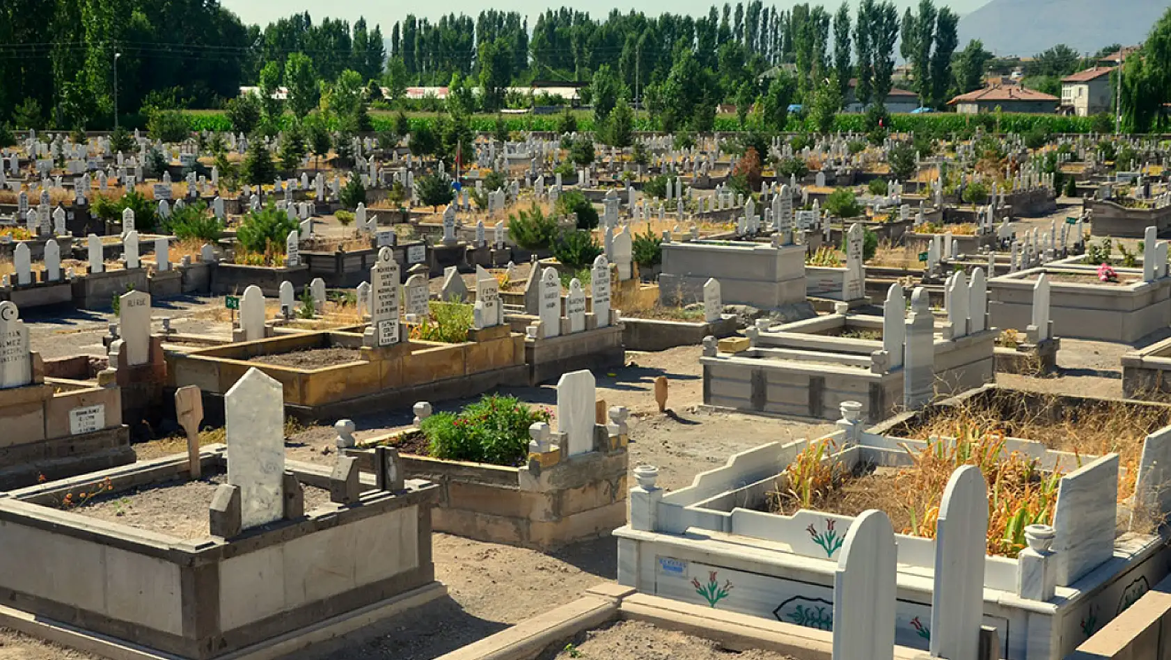 Kayseri'de 2.064 mezar yapılacak! Peki nereye?