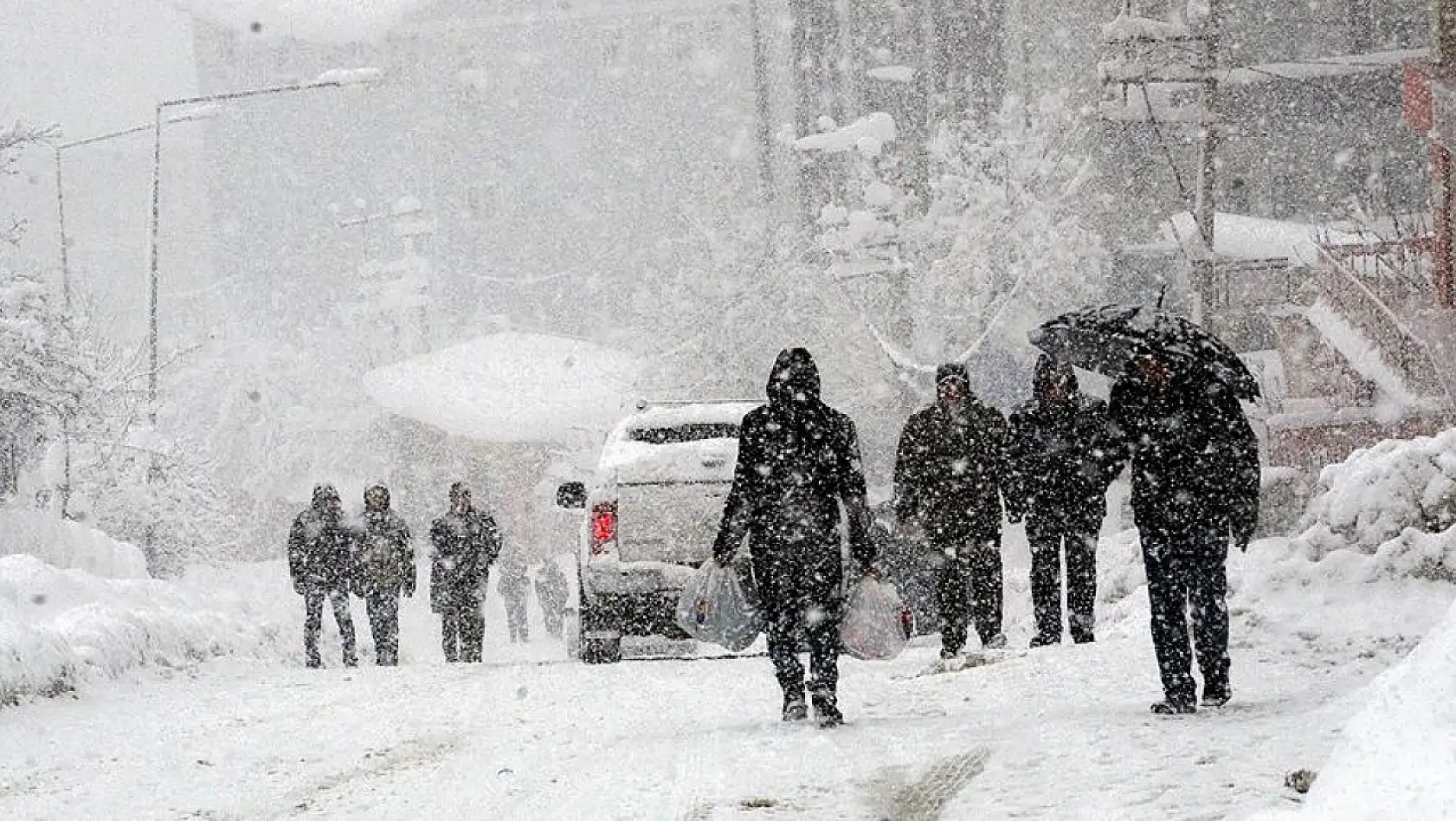 Kayseri'de bugün kar yağışı bekleniyor!