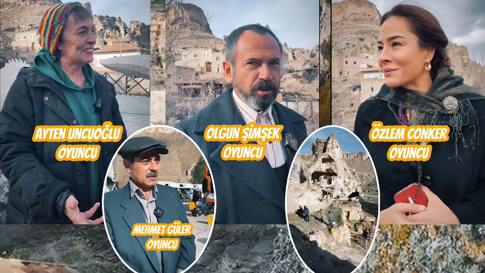 Kayseri'de çekimi devam ediyor - TRT'nin Karaağaç dizisinde kimler yok ki?