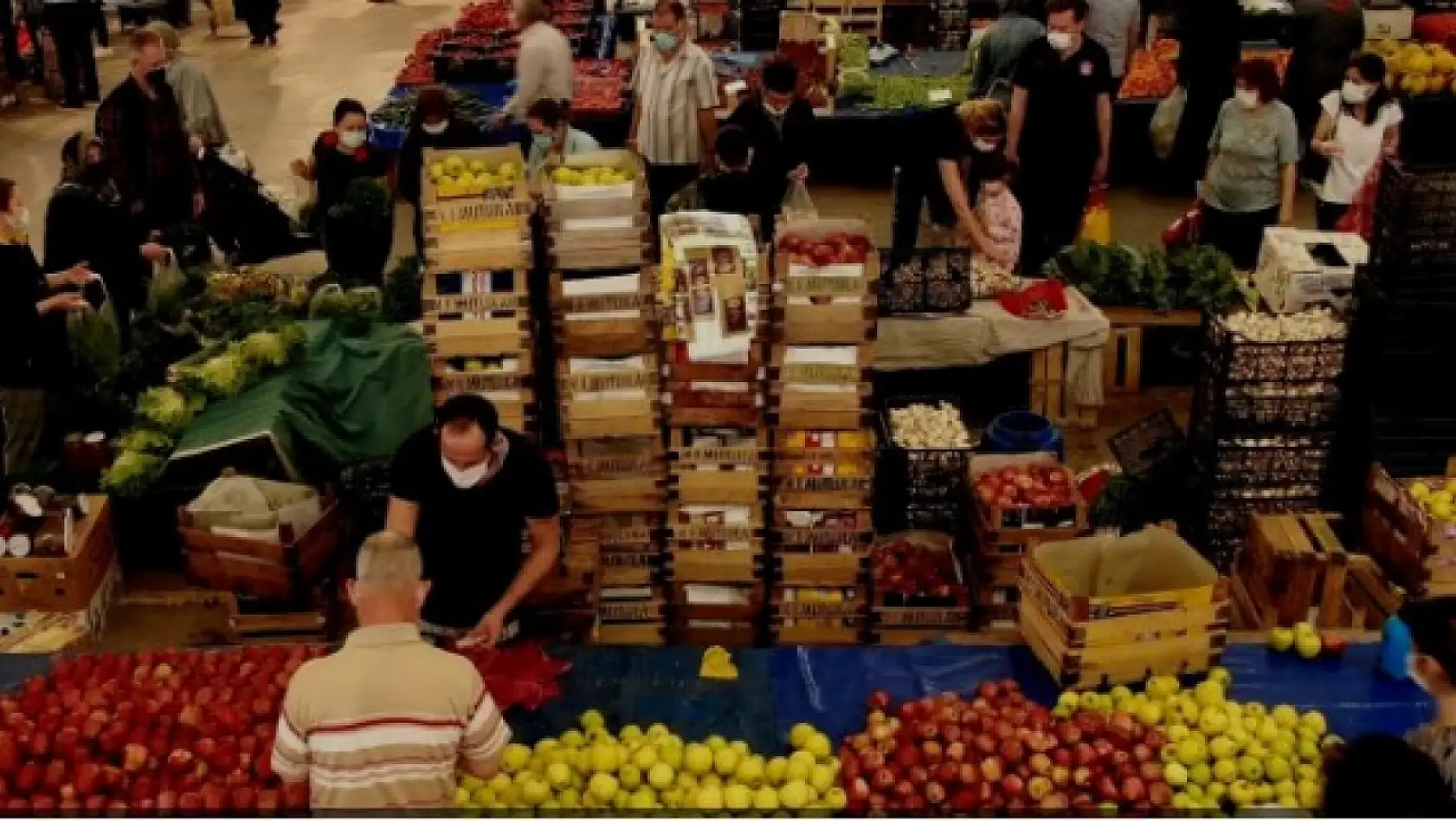 Kayseri'de cumartesi günü kurulan semt pazarları