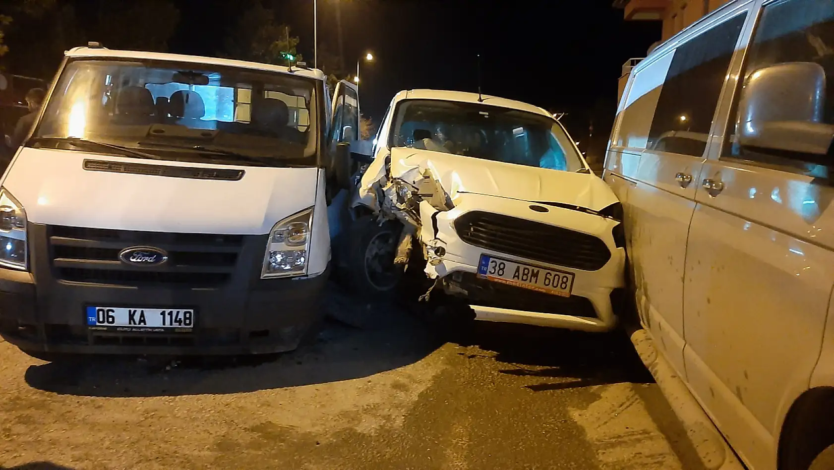 Kayseri'de kaza: 1 yaralı