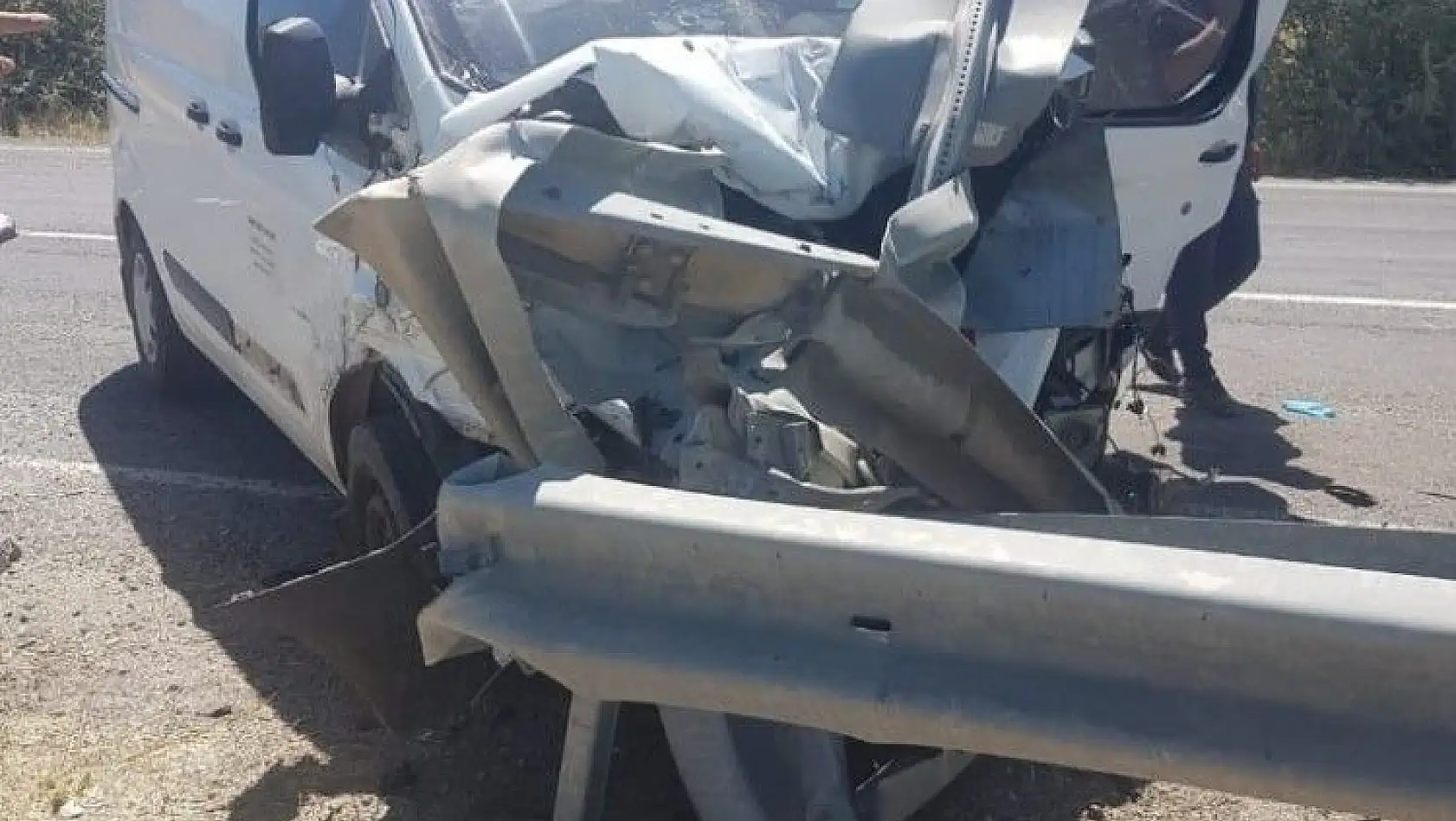 Kayseri'de trafik kazası: 2 yaralı
